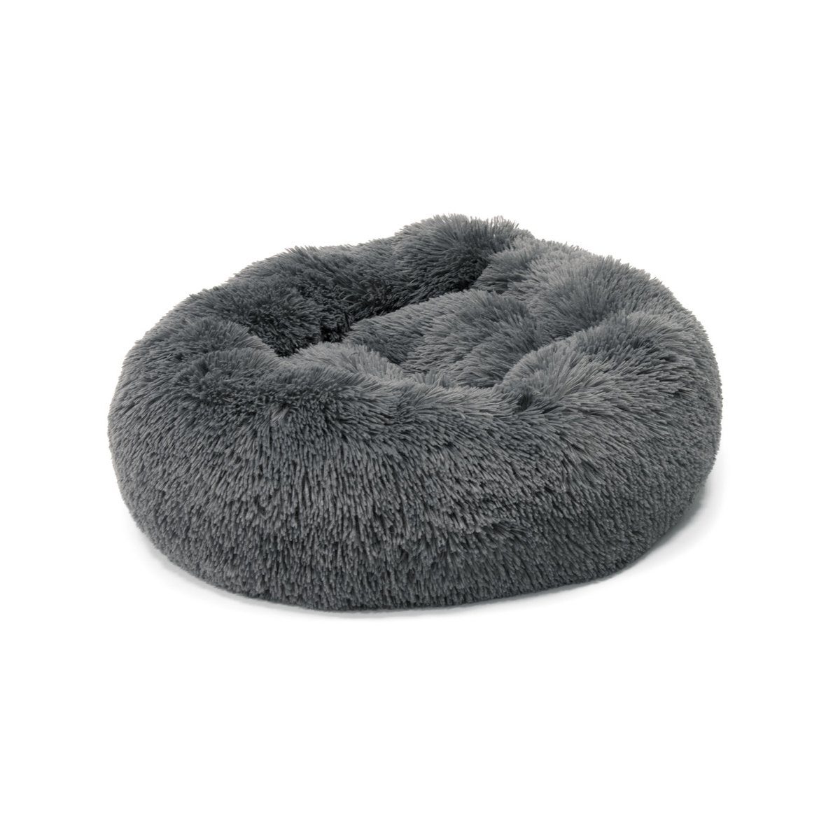 Karlie Tierbett Liegebett Rund Agnes grau