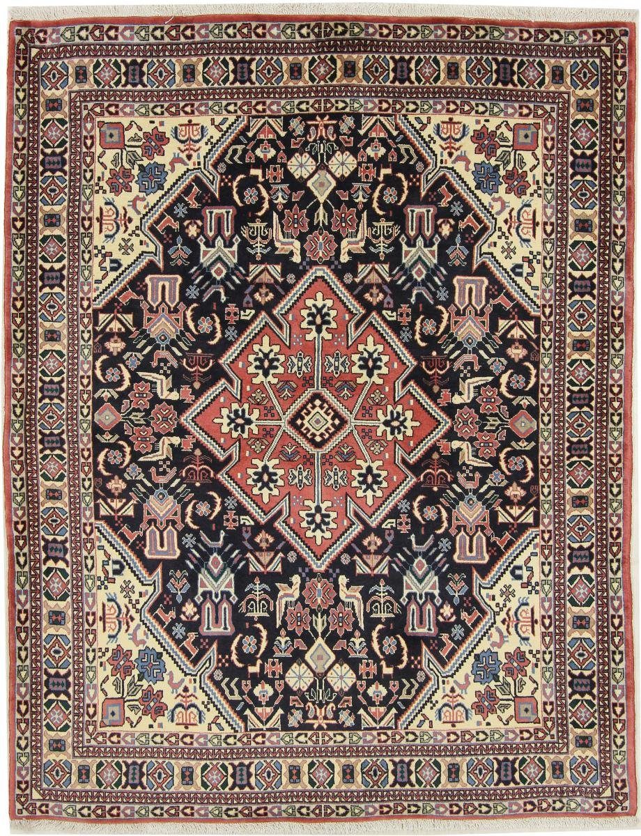 Orientteppich Ghashghai Sherkat 149x191 Handgeknüpfter Orientteppich, Nain Trading, rechteckig, Höhe: 12 mm