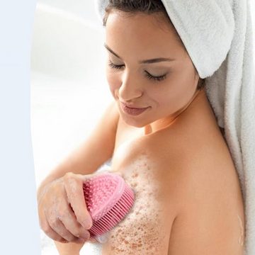 Rnemitery Badebürste Körperwäscher Badebürste Duschbürste für Tiefenreinigung und Massage
