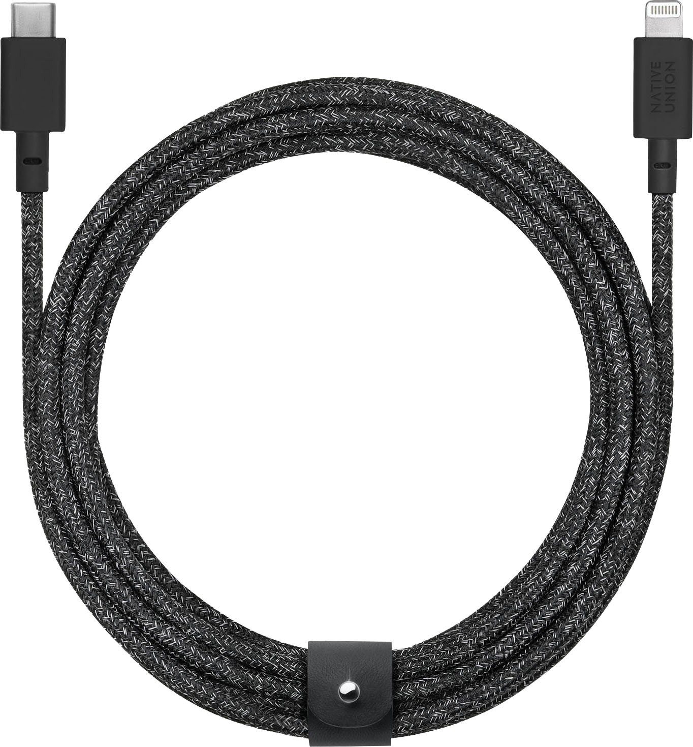 NATIVE UNION Gürtelkabel XL (USB-C zu Lightning) Smartphone-Kabel, Lightning, USB-C (300 cm)