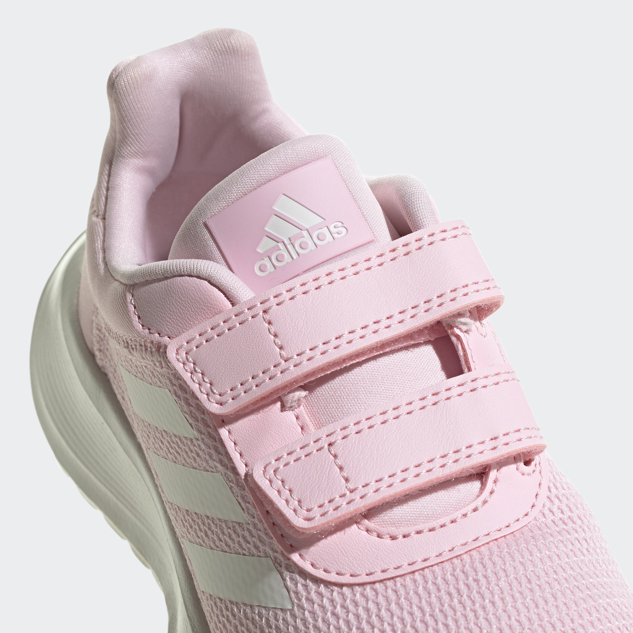 Sportswear Sneaker mit TENSAUR Pink RUN White / Clear Pink Klettverschluss / adidas Core Clear