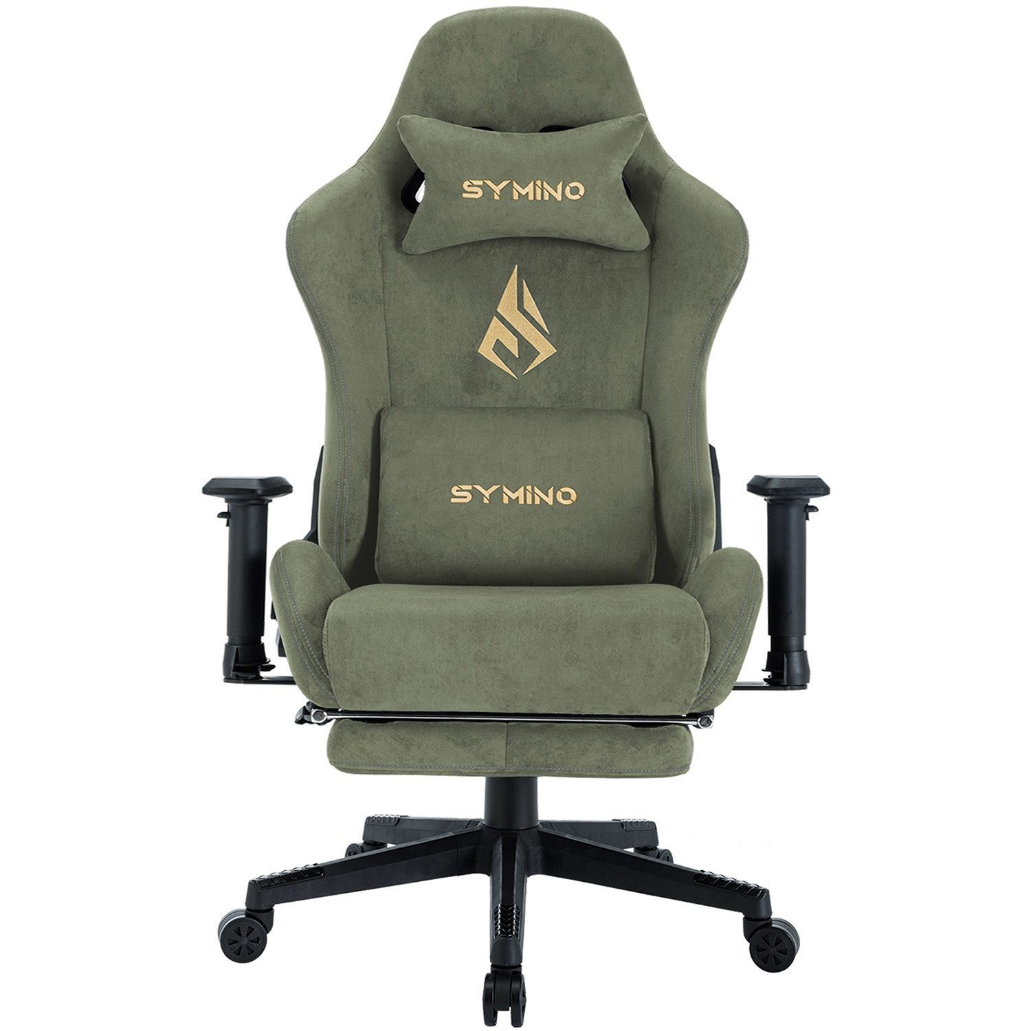 symino Gaming-Stuhl Drehstuhl, verstellbare Armlehnen und Rückenlehne, Memo günstig online kaufen