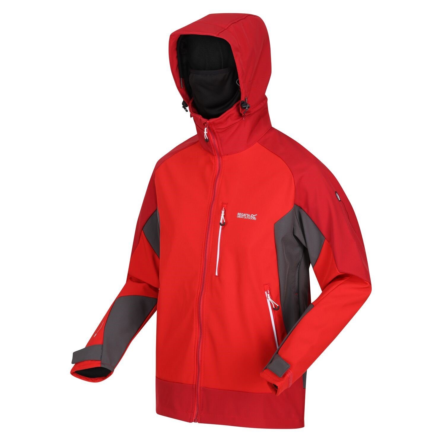 Regatta Softshelljacke Outdoorjacke mit Kapuze Hewitts günstig online kaufen