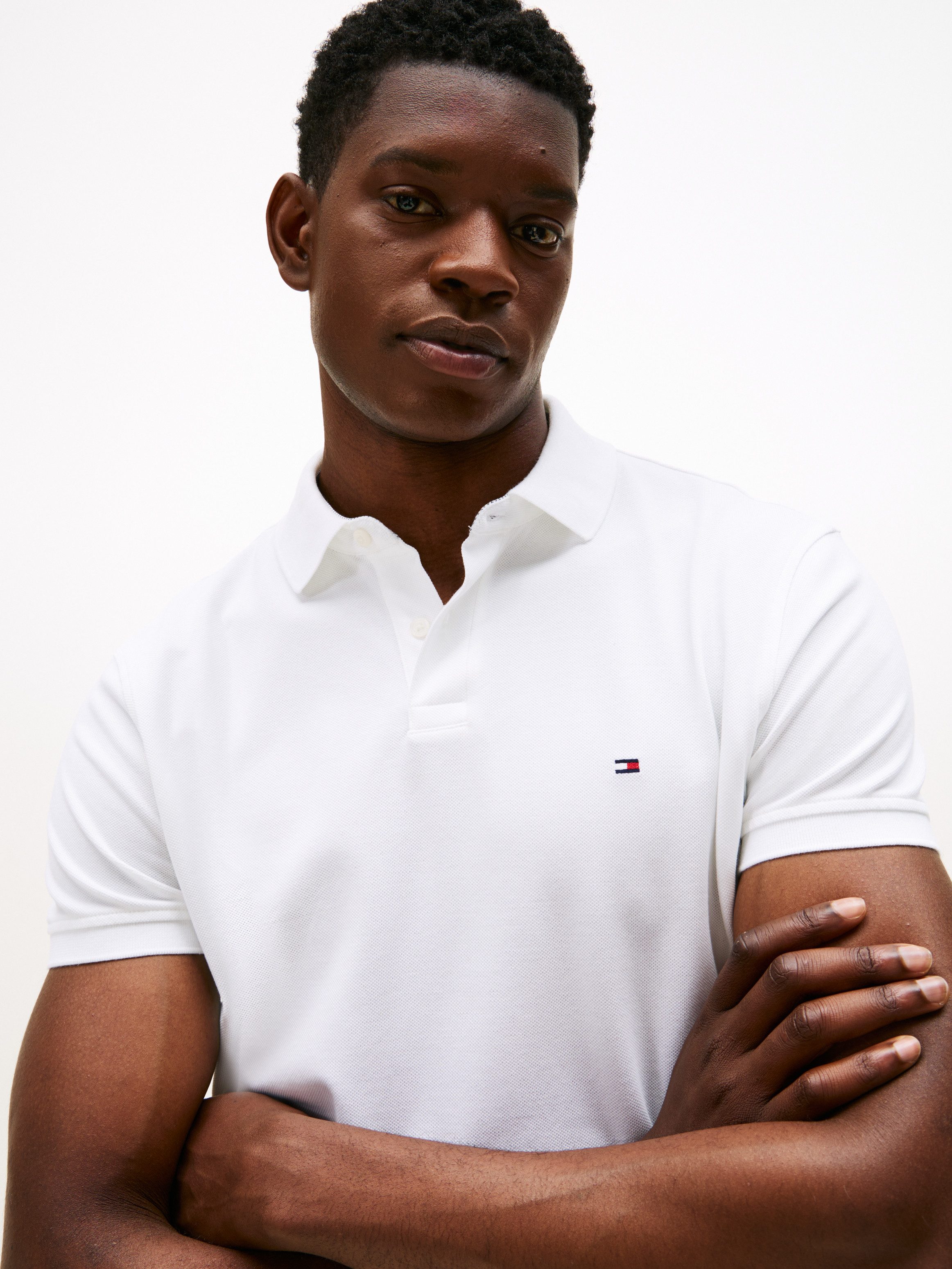 Tommy Hilfiger Poloshirt 1985 REGULAR POLO aus hochwertiger Baumwoll-Piqué-Qualität