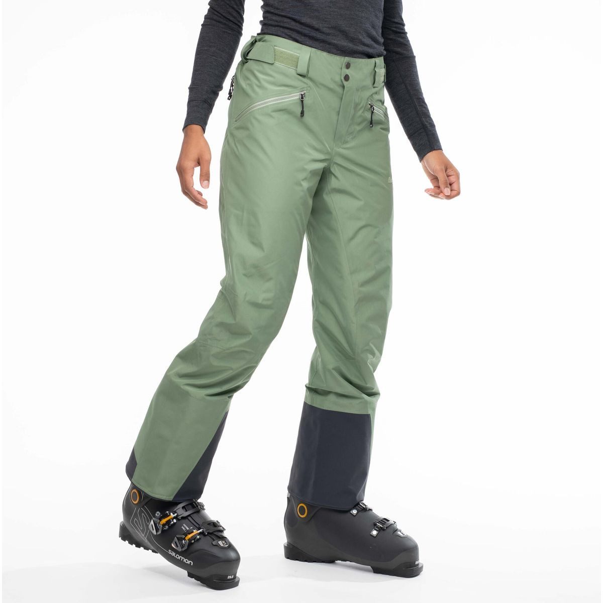 Bergans Skihose Stranda V2 Insulated W Pants Nachhaltige, strapazierfähige Damen-Skihose mit hervorragender