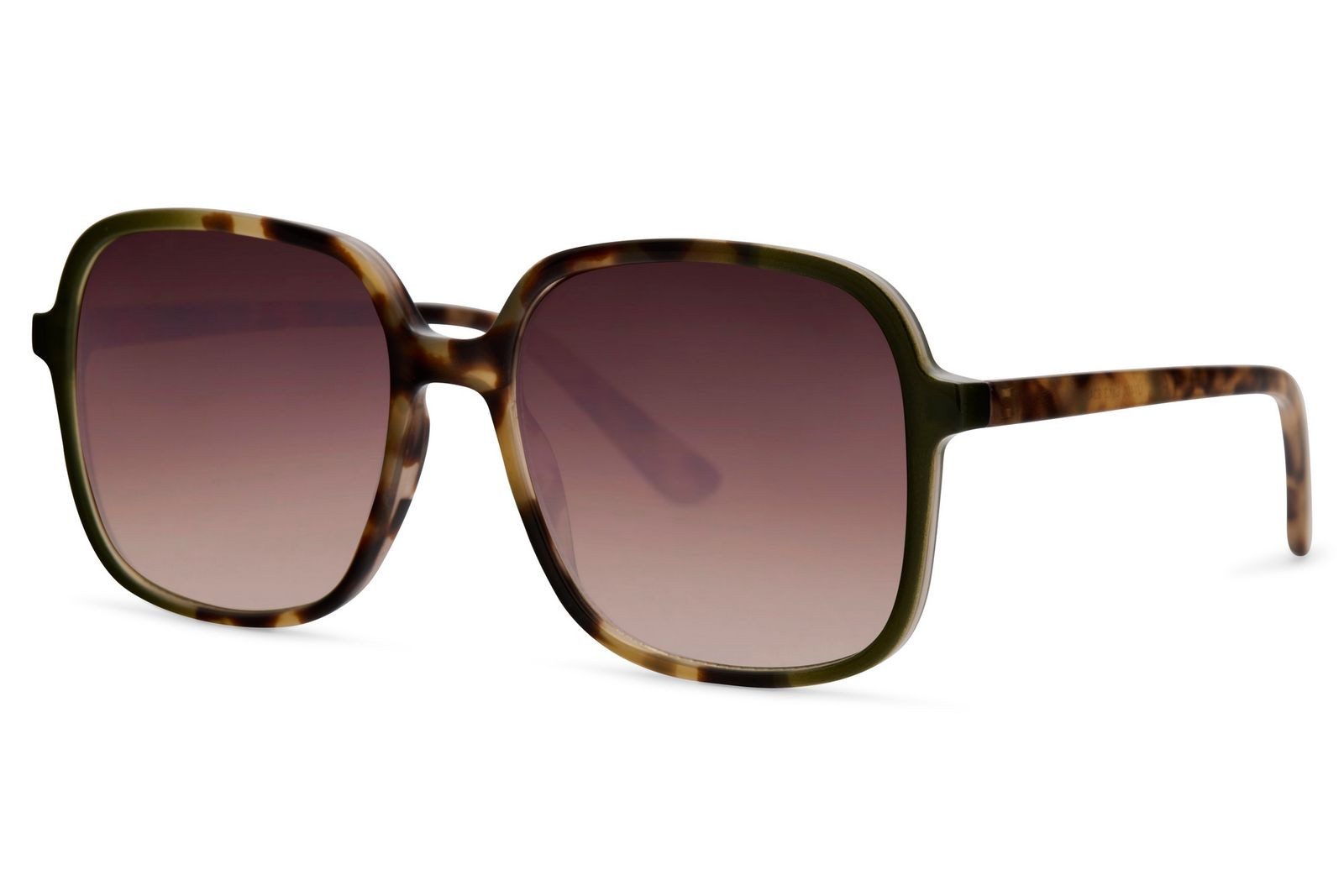 styleBREAKER Sonnenbrille Oversize Sonnenbrille Quadratisch Two-Tone Farbverlauf (1-St)