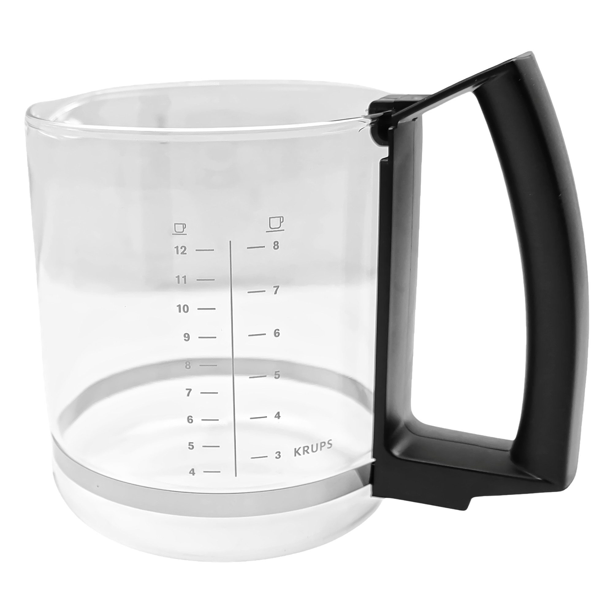 Krups Kaffeekanne Glaskanne MS-623057 für T8 Filterkaffeemaschine, für 8 - 12 Tassen
