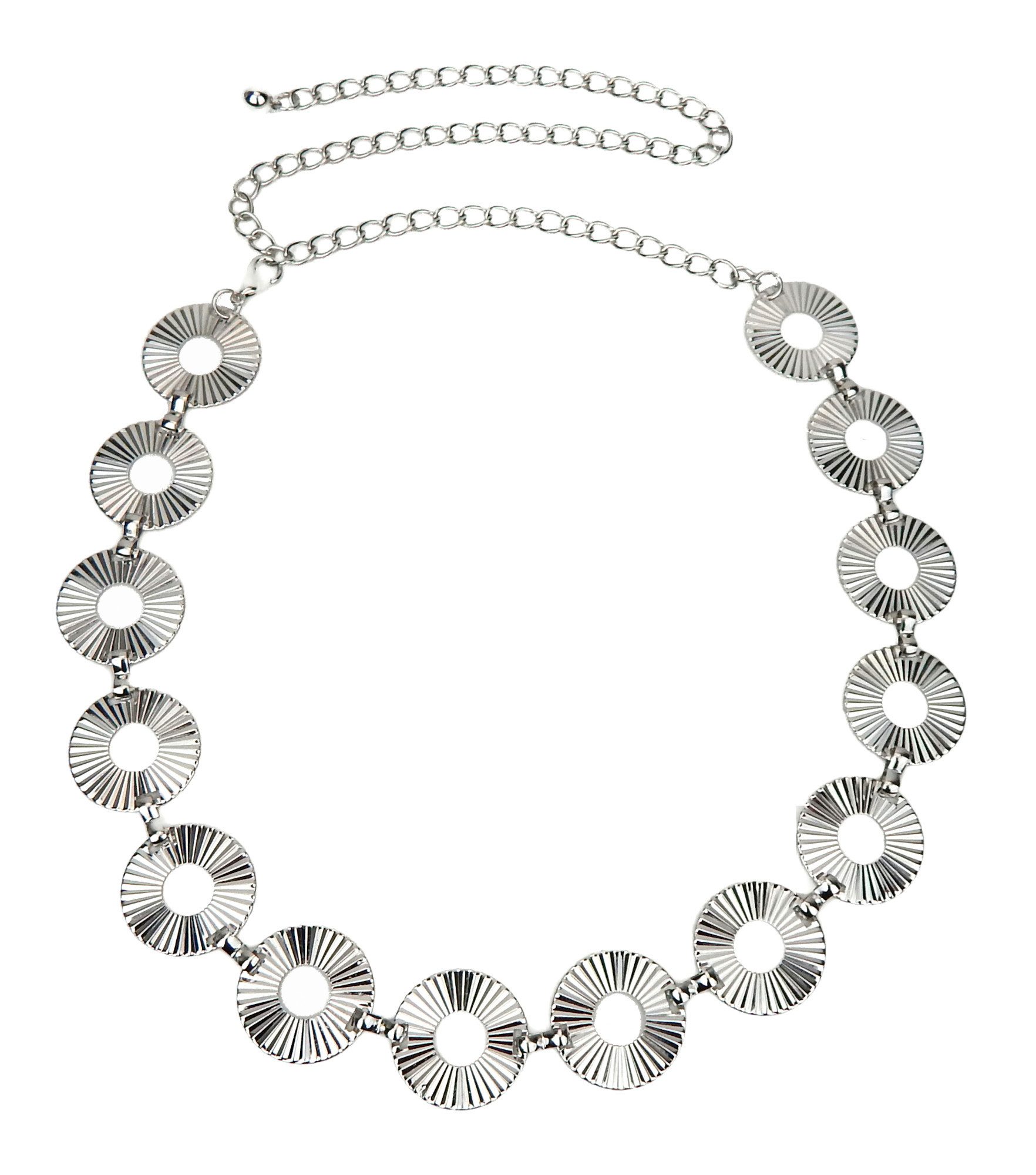 Ella Jonte Kettengürtel silber oder gold 60er 70er Retro verstellbar günstig online kaufen