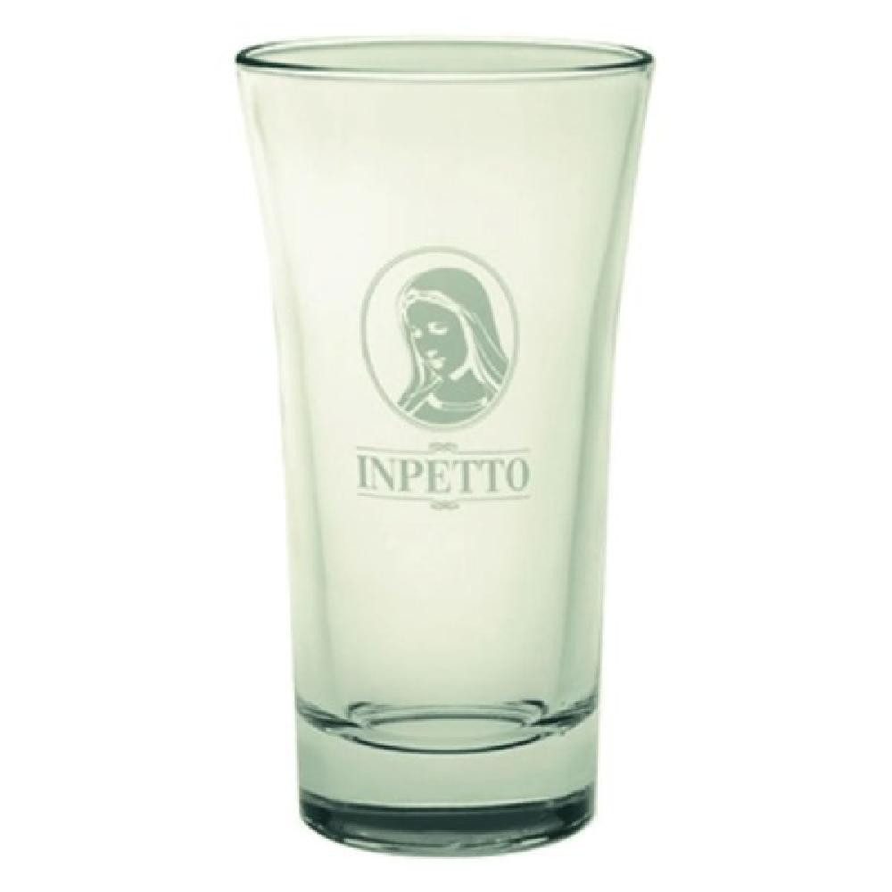 Inpetto Cocktailglas Inpetto Latte Macchiato Glas mit Madonna Abbild