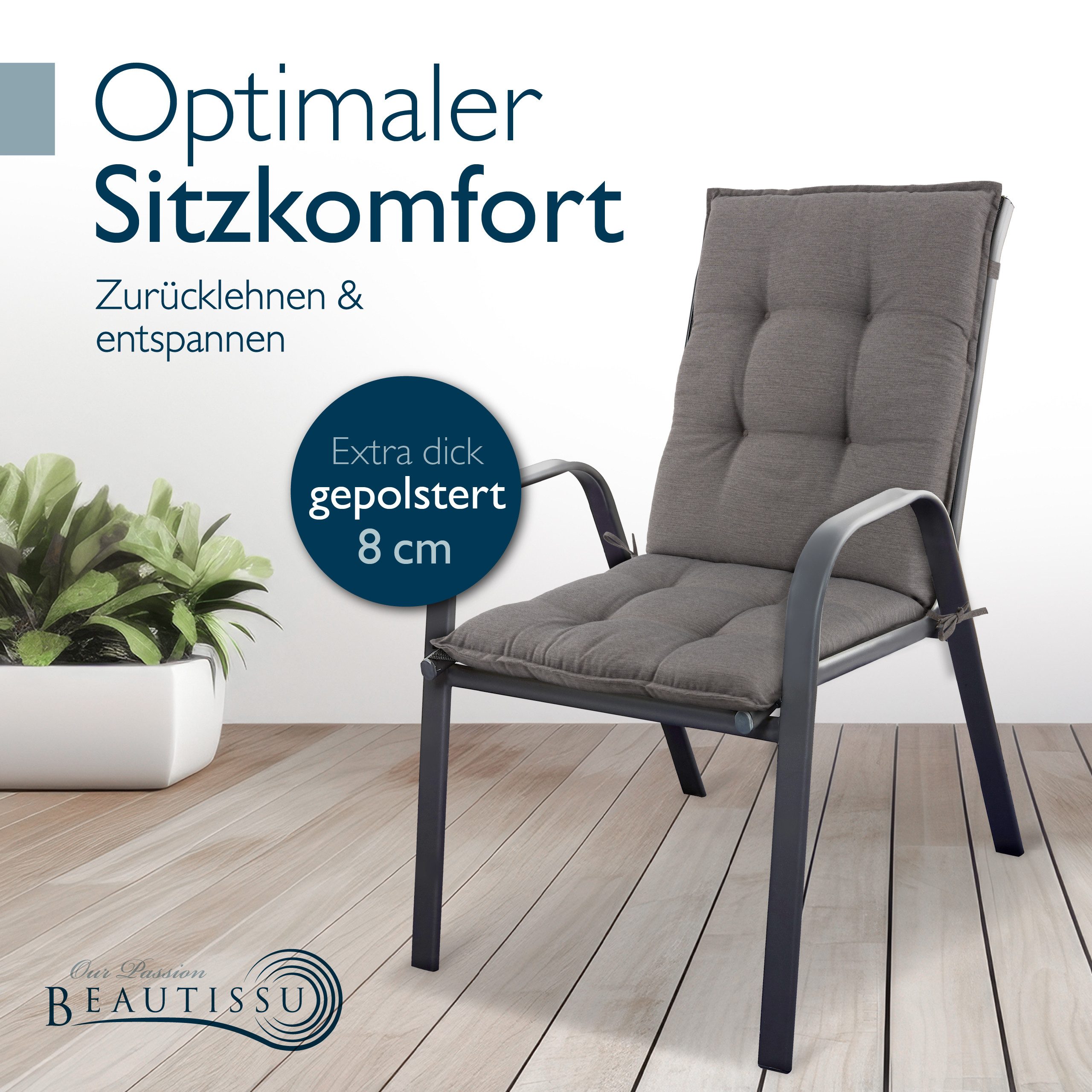 Beautissu Sitzauflage