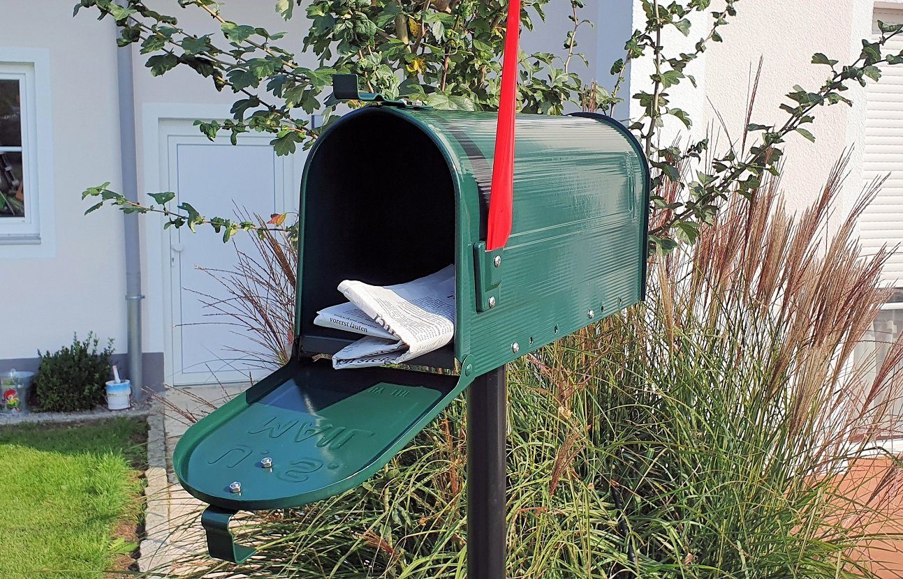 BruKa Standbriefkasten US Mailbox Amerikanischer Briefkasten Mail Box Standbriefkasten USA – Bild 3 von 4
