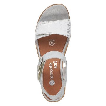 Remonte Remonte Damen Sandalette D6455-90 weiss/silber/ice Sandale