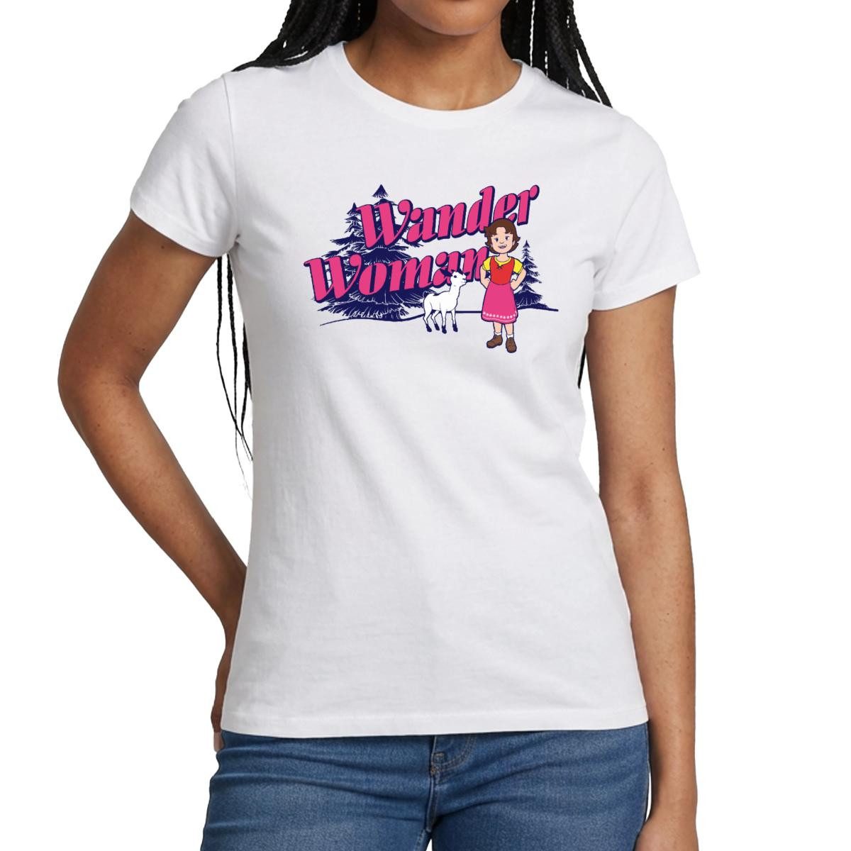 T-Shirt Heidi Wander Woman Frauen T-Shirt