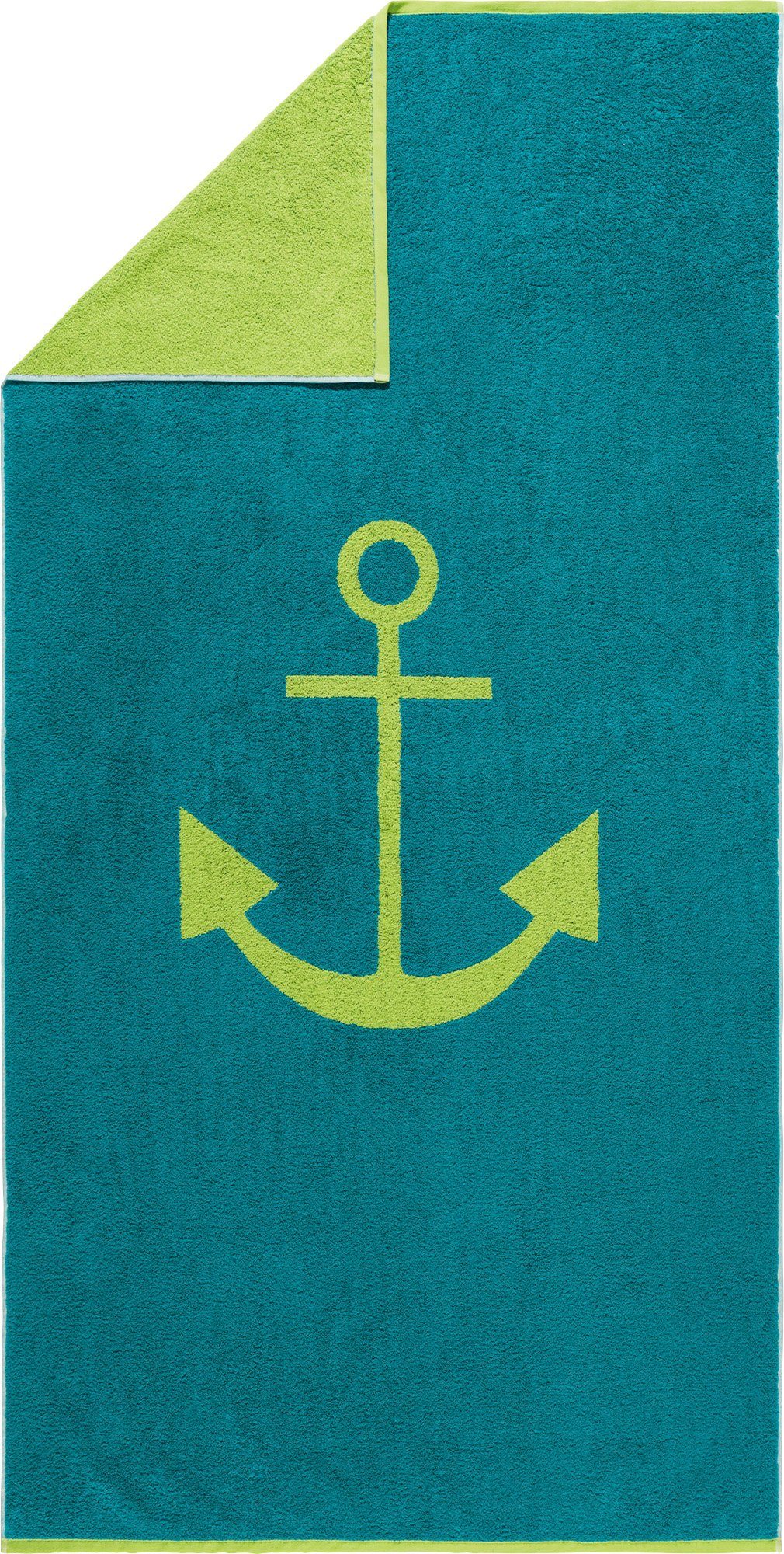 Erwin Müller Strandtuch Strandtuch, Walkfrottier, Walk-Frottier Motiv