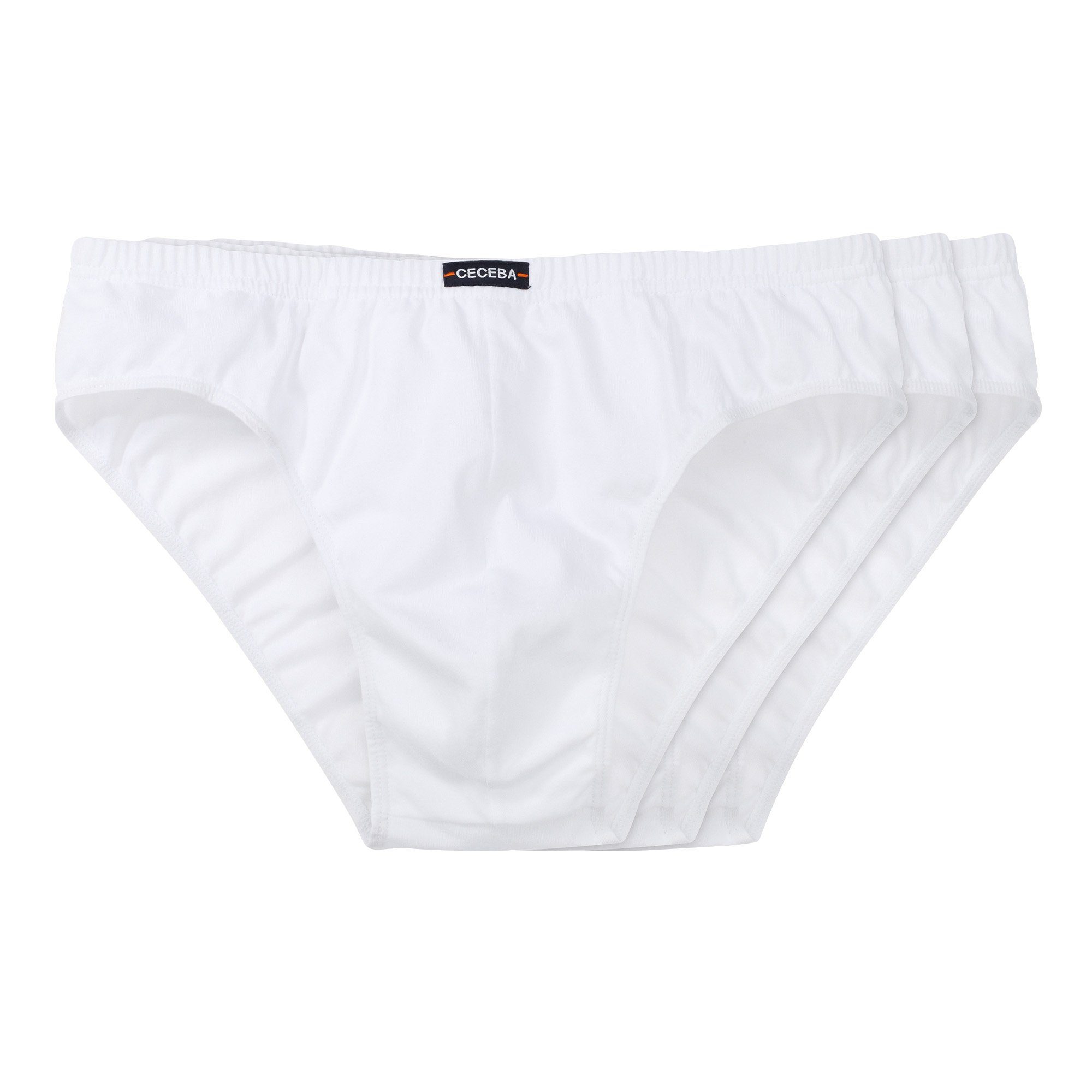 CECEBA Slip Bio Herren-Slip 3er-Pack Single-Jersey Uni günstig online kaufen
