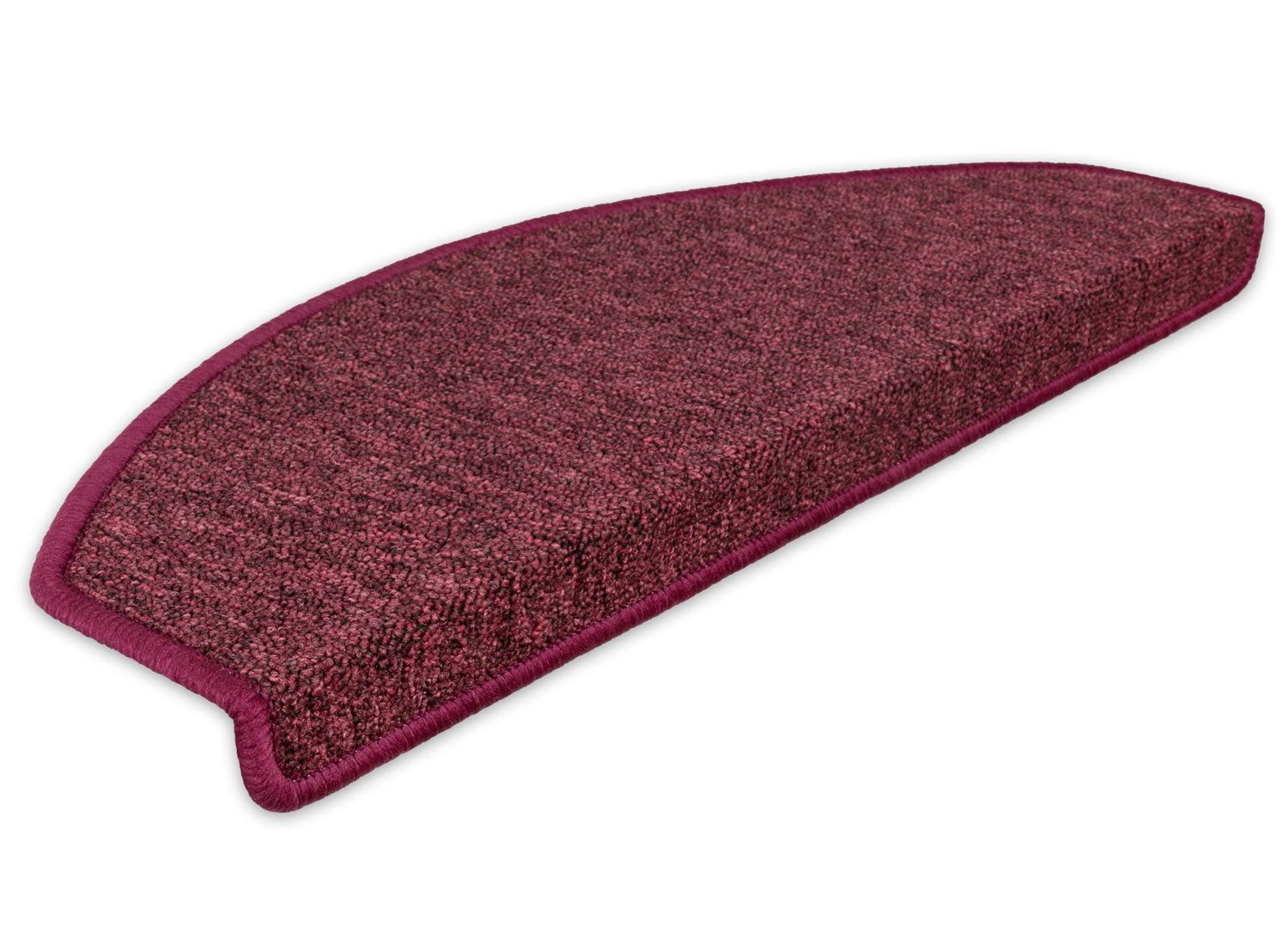 Stufenmatte Stufenmatten Rambo New Halbrund SparSet - Bordeaux 15 Stück, Metzker®, halbrund, Höhe: 5 mm, 15 Stück im Set - Bordeaux