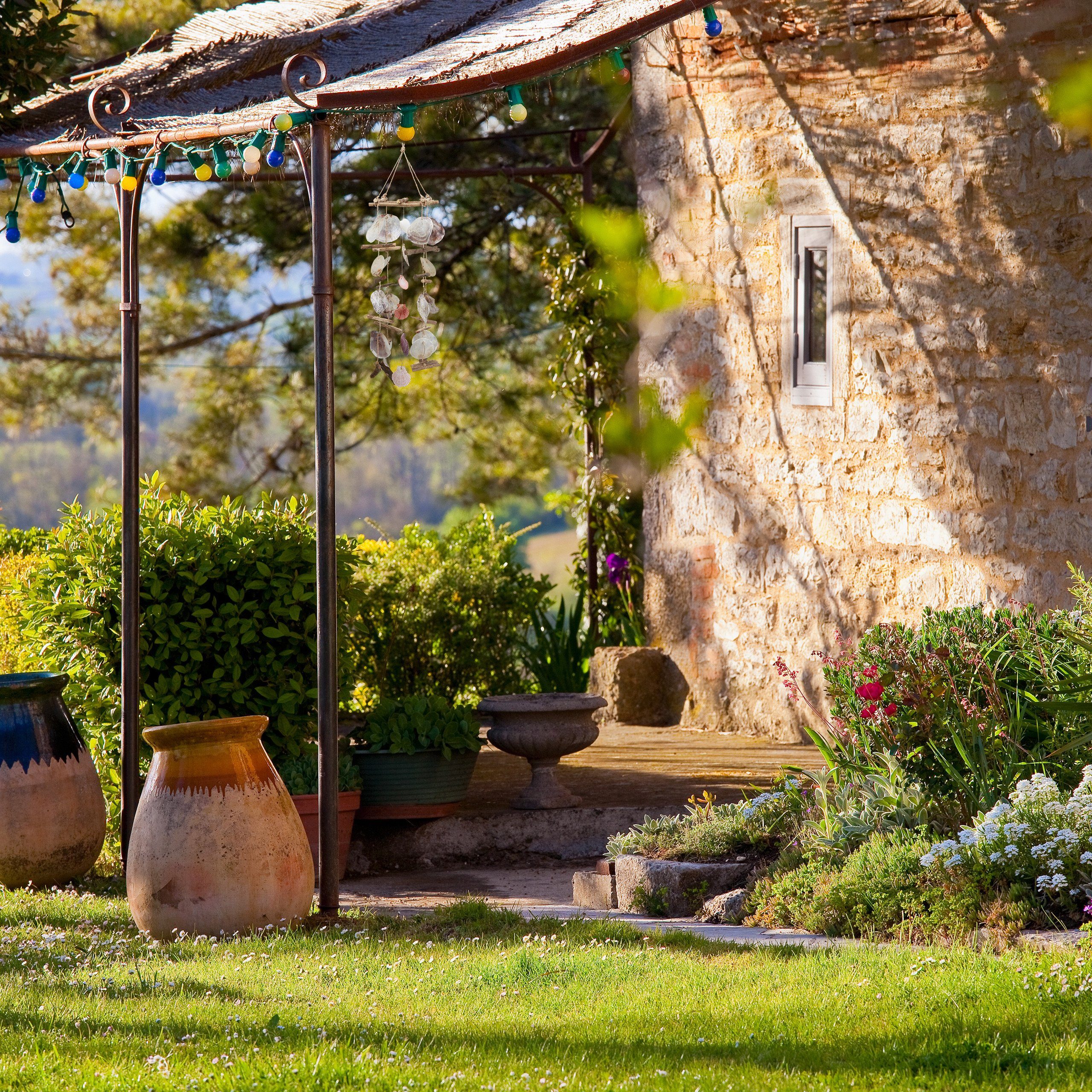 relaxdays Windspiel Treibholz mit Muschel