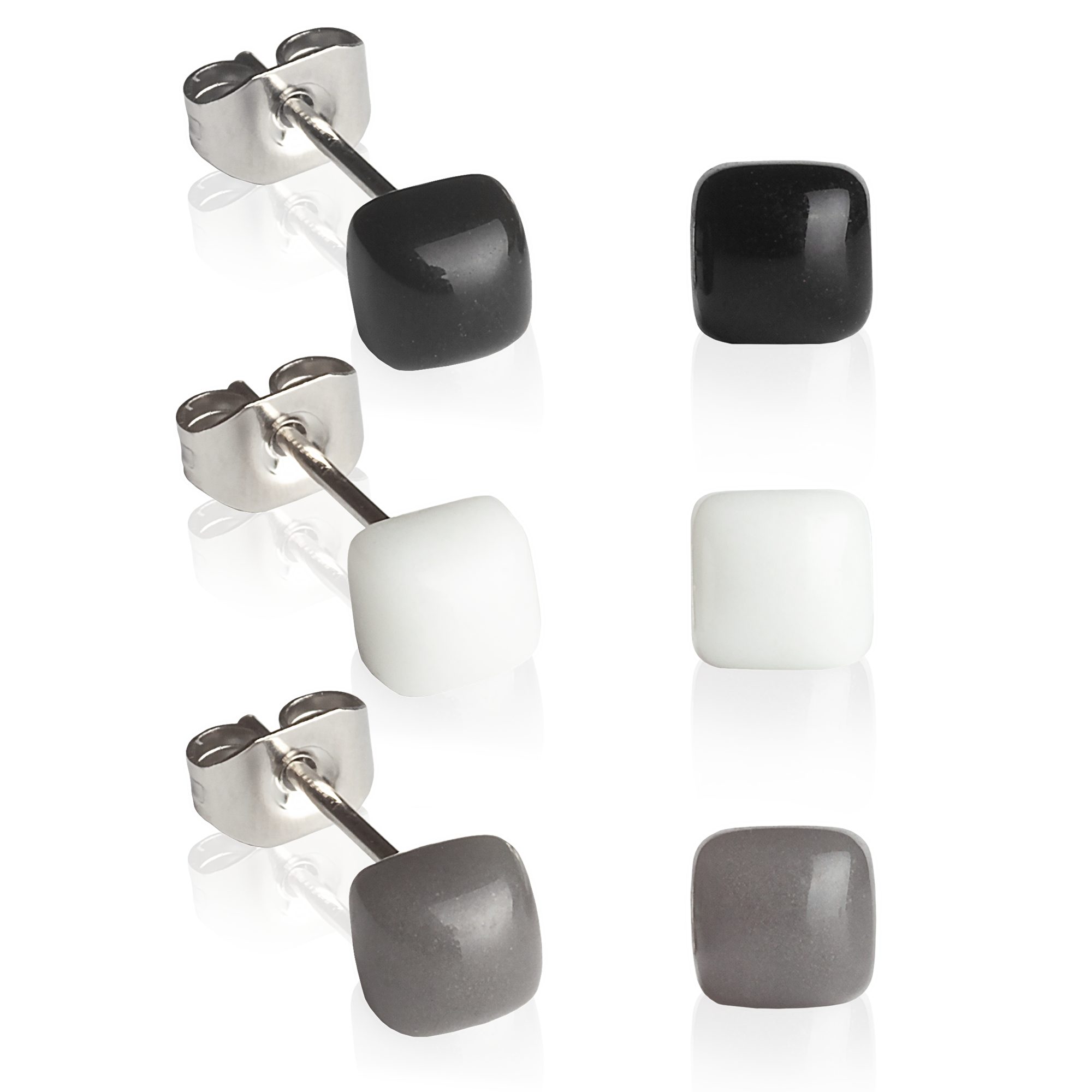 ALEXASCHA Ohrstecker-Set Geometrische Ohrringe 3er Set günstig online kaufen