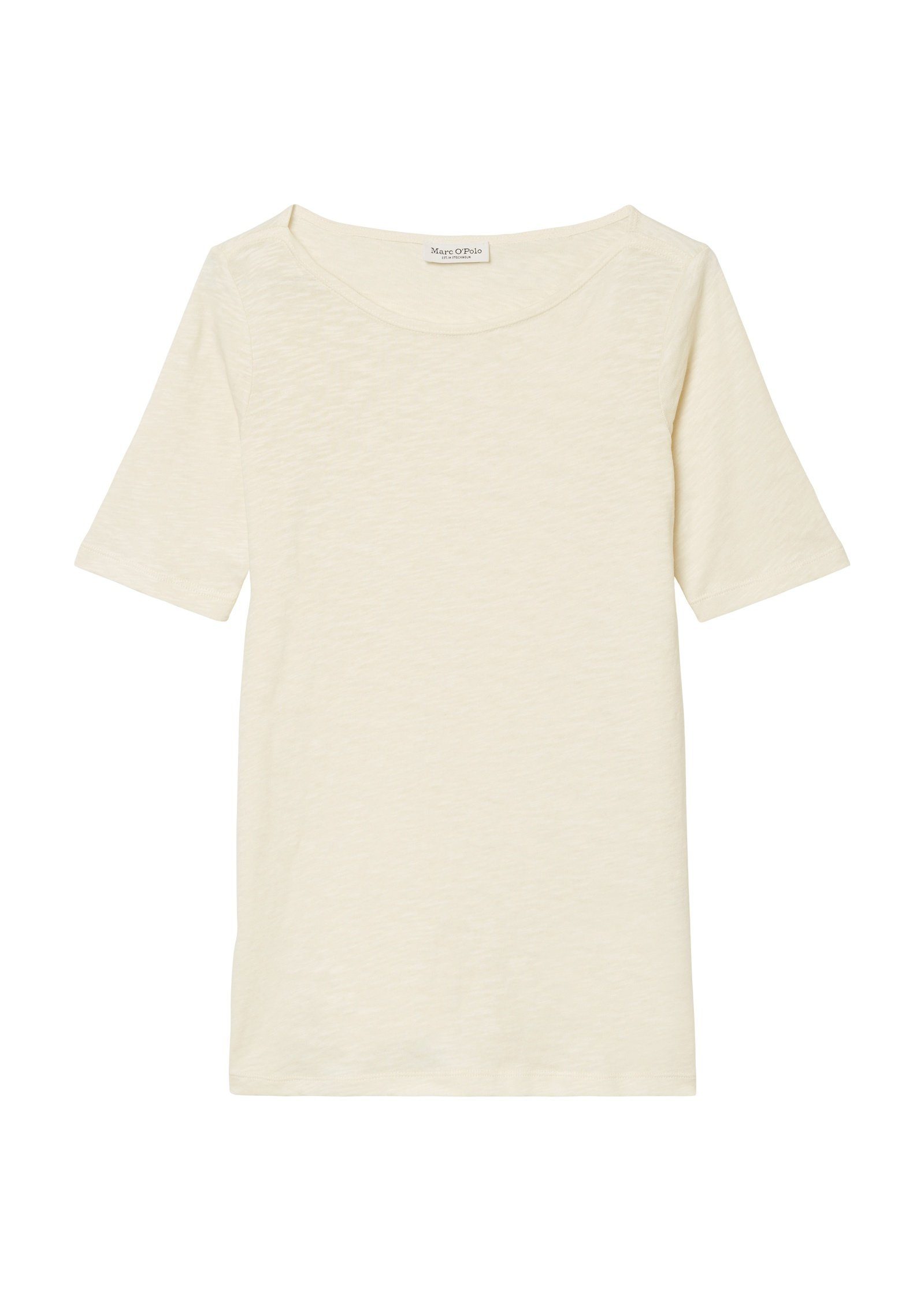 Marc O'Polo T-Shirt Cotton-Qualität Organic aus beige
