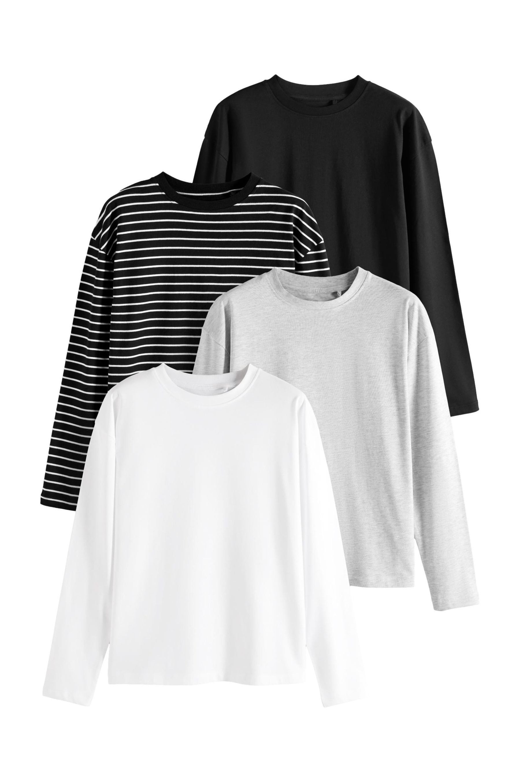 The Set Langarmshirt The Set Relaxed günstig online kaufen