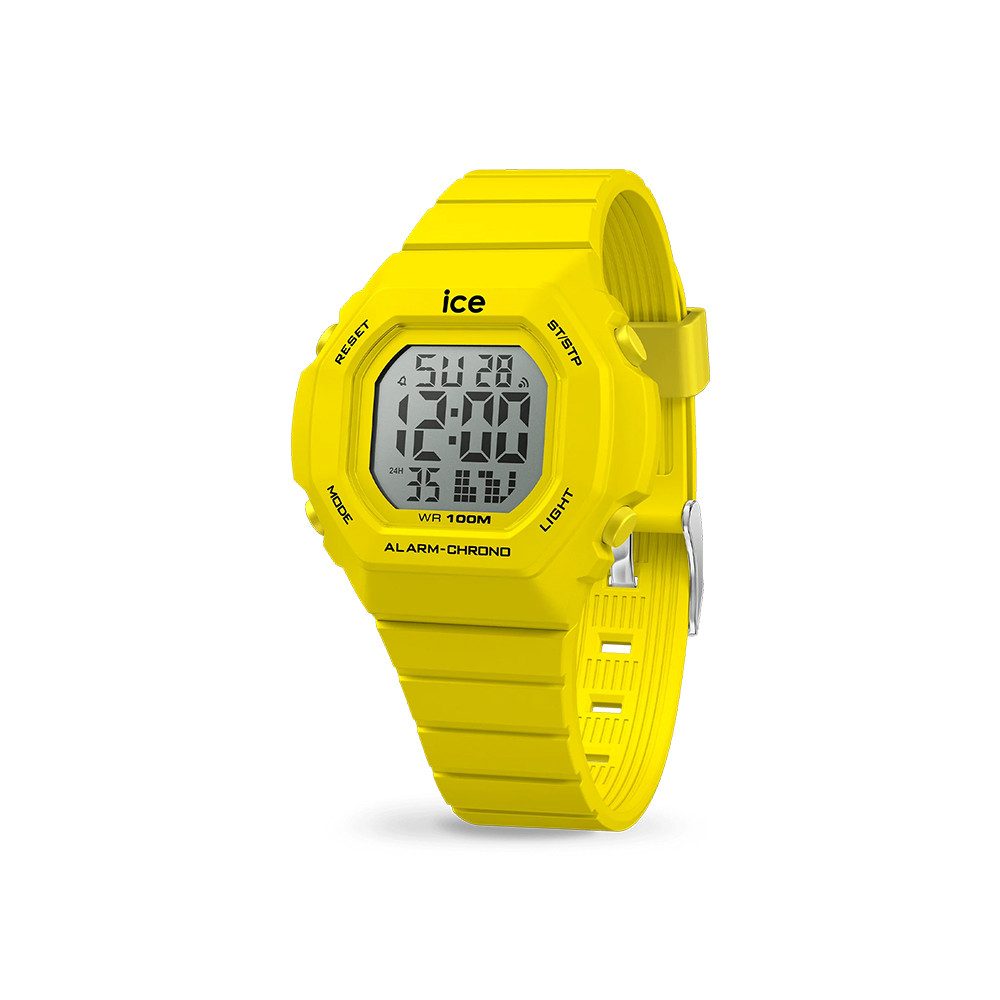 ice-watch Digitaluhr Ice-Watch Ice Digit Ultra Yellow (S) 022098, Ice-Watch Ice Digit Ultra Yellow (S)