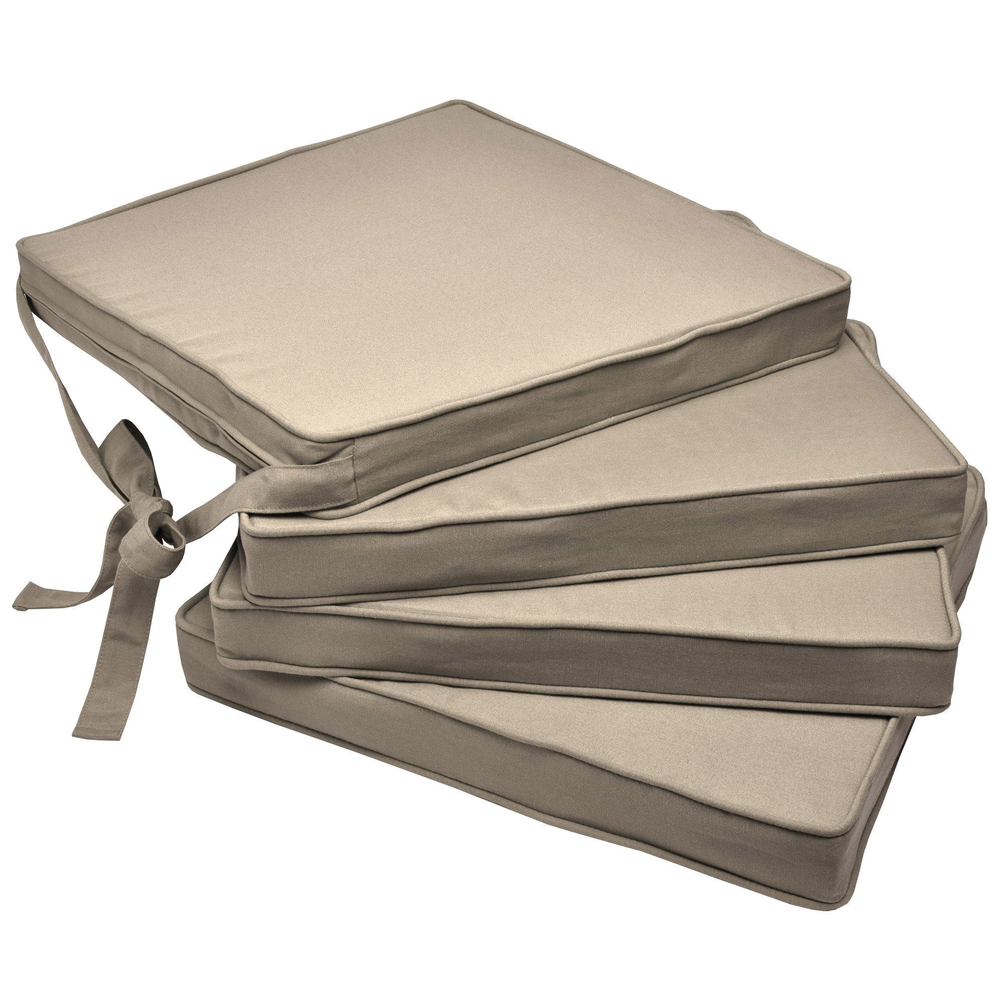 Beautissu Подушка для стула Loft SK, 4er Set Подушки 45x40x5cm