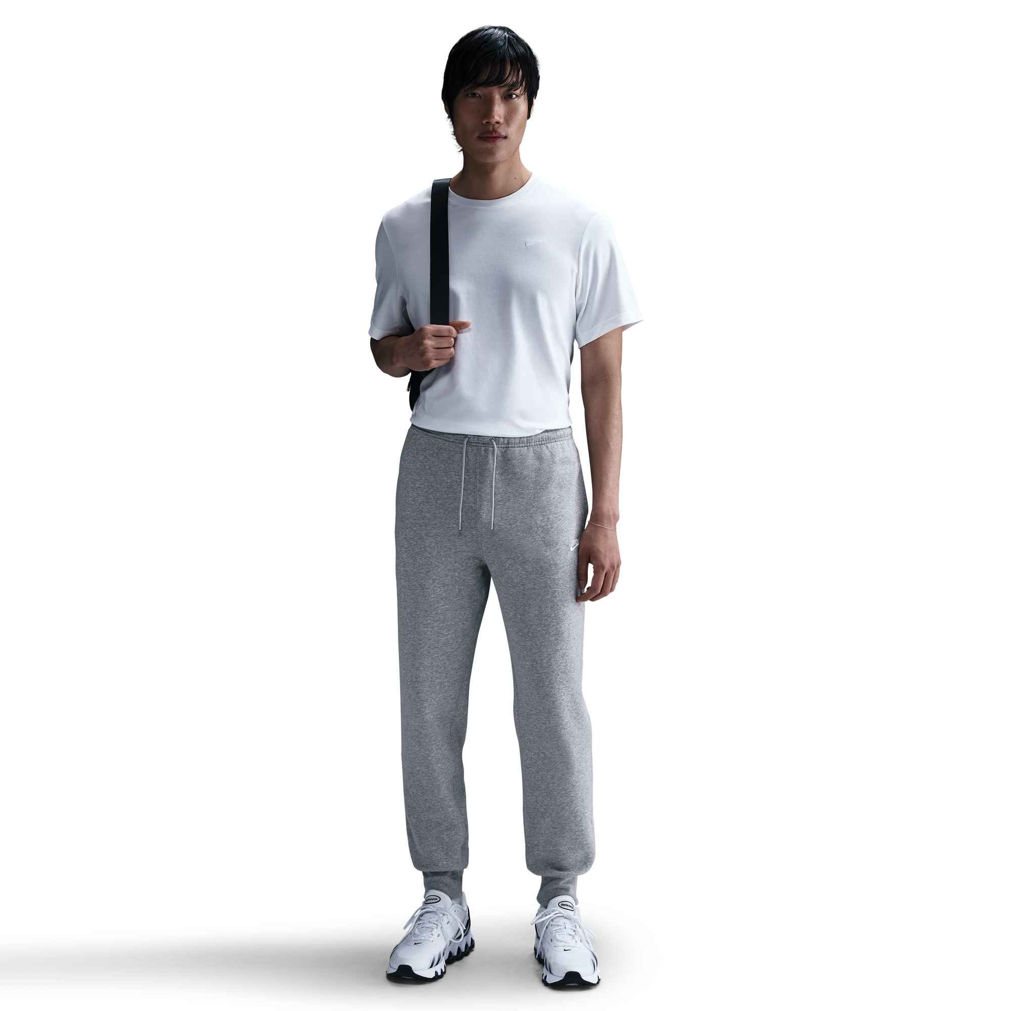 DK GREY HEATHER/LT SMOKE GREY/WHITE