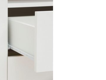loft24 Sideboard Legolas, Made in Europe, erhältlich in 2 Farben, mit Buchenholz Beinen