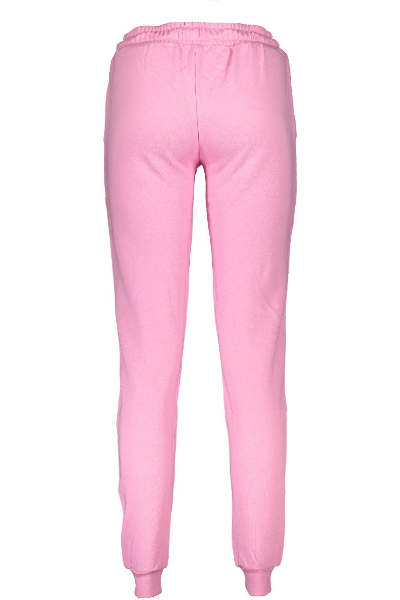 Cavalli Class 5-Pocket-Hose Damen Sporthose Rosa - Elastisch, Mit Kordelzug & Stickerei