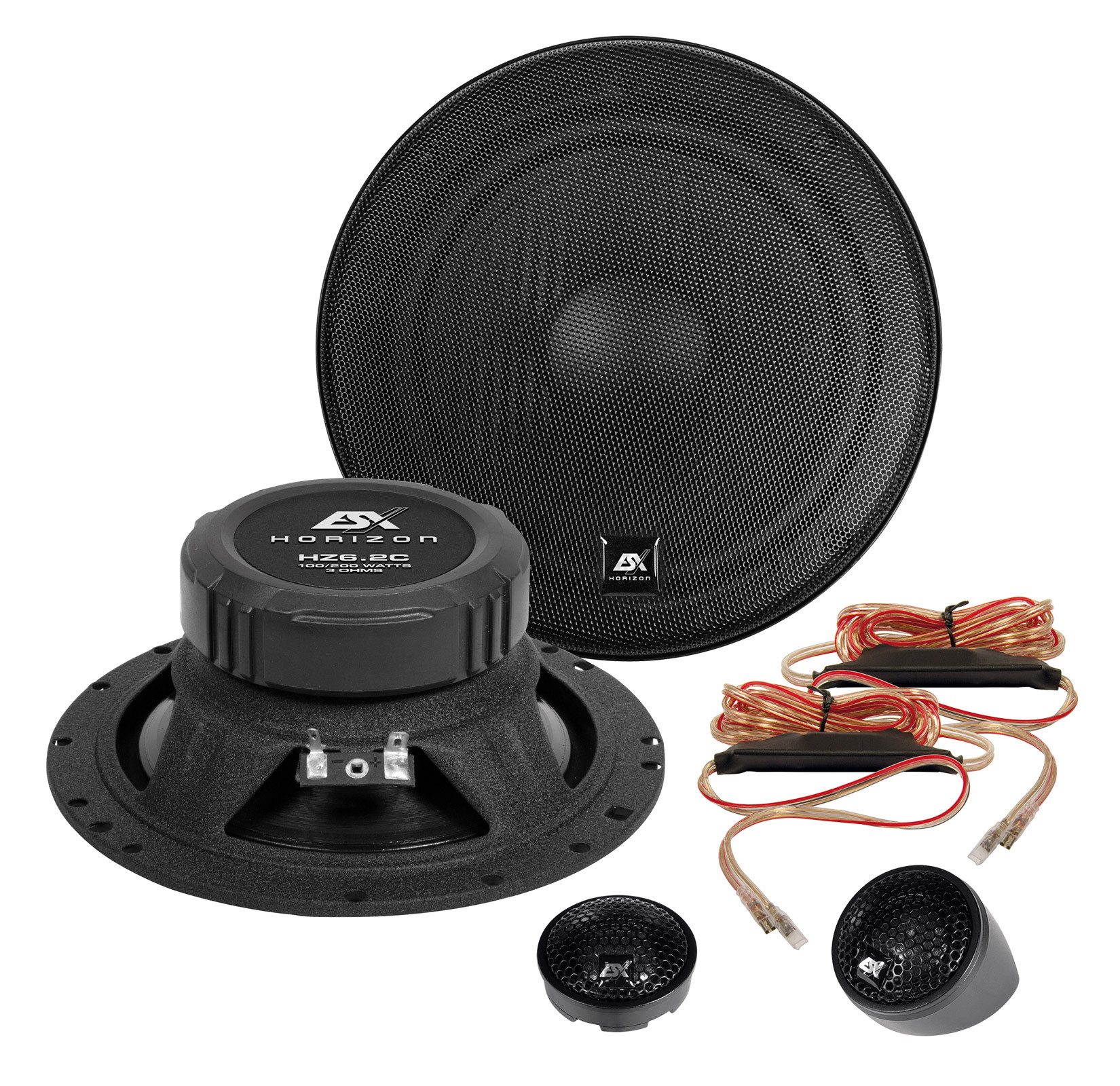 ESX HZ6.2CV2 16,5cm Lautsprecher System Auto-Lautsprecher (100 W, 16 cm)