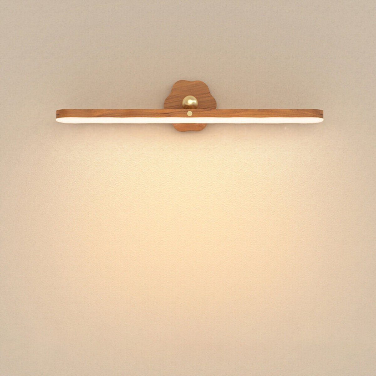 yozhiqu Schrankleuchte Touch LED Wandleuchte Frontspiegel Lampe Wohnzimmer Wandleuchte, Abnehmbare Schrankleuchte, um 360° drehbares kreatives Fülllicht