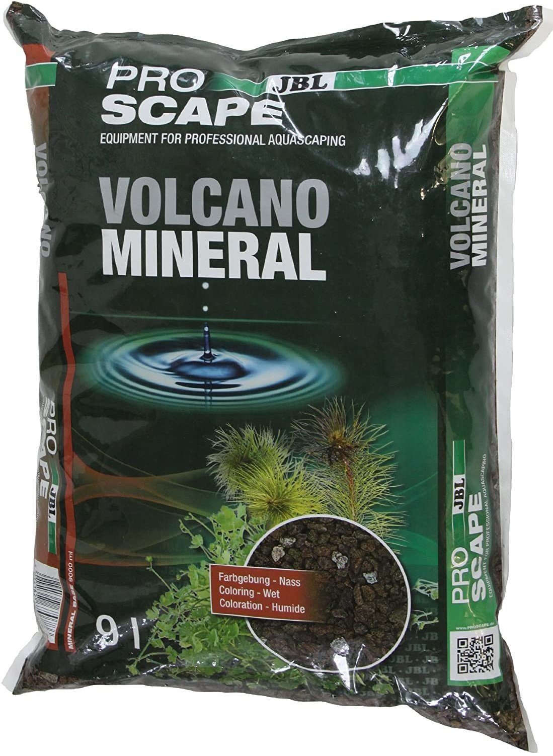 JBL GmbH & Co. KG Aquarien-Substrat JBL 9 Liter ProScape Volcano Mineral Bodengrund Aquascaping