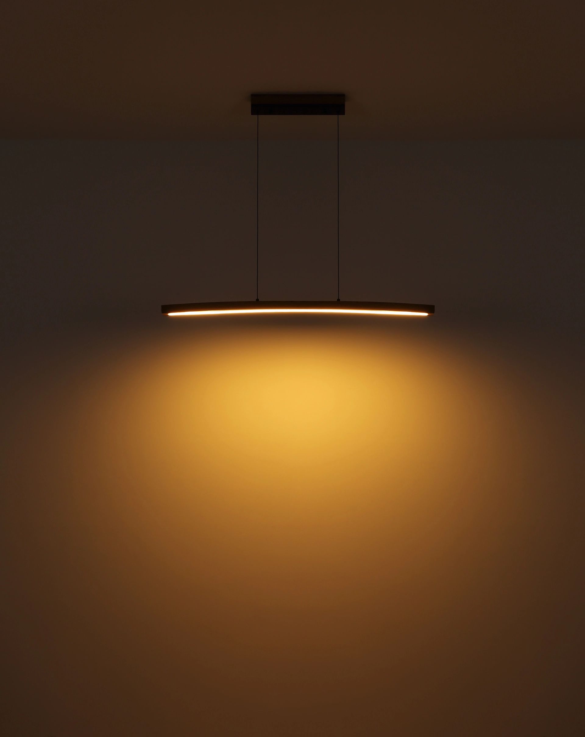 GLOBO LIGHTING LED-Hängeleuchte DORO, Memoryfunktion, LED fest integriert, Warmweiß, Pendelleuchte, Touch Ein/Aus, Esstisch, Besprechungstisch