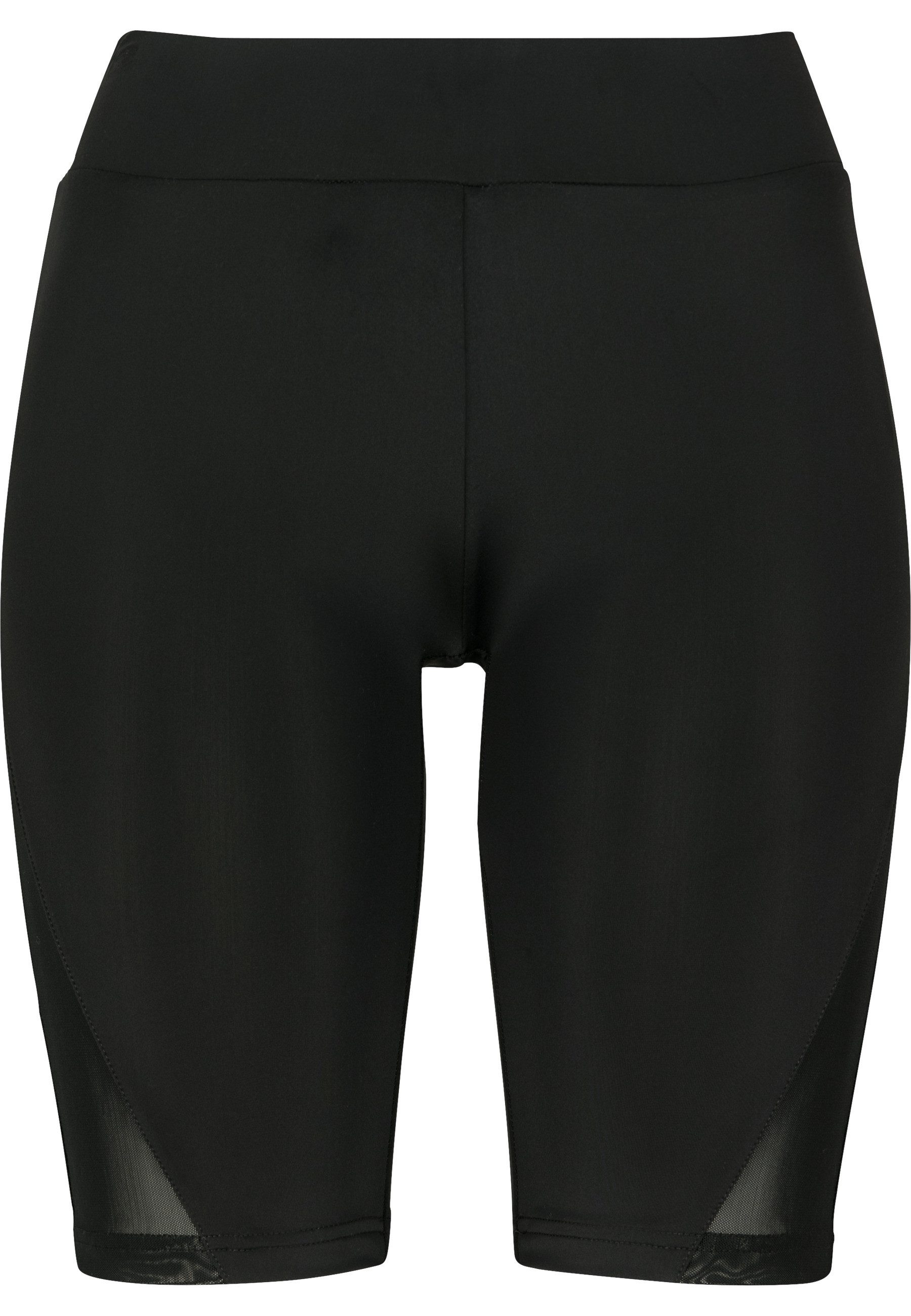 Stoffhose Urban Classics Damen Ladies Tech Mesh Cycle Shorts
