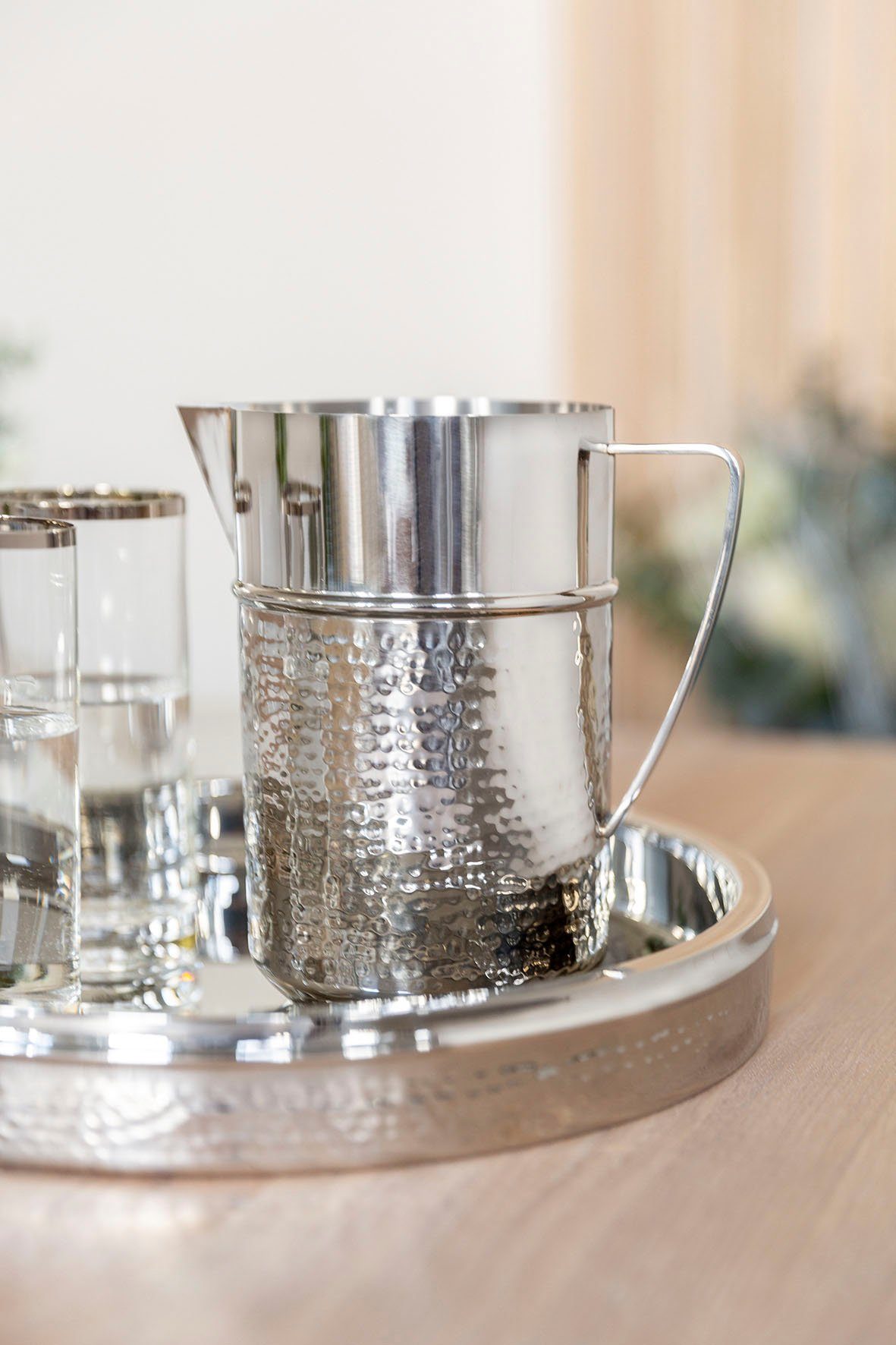 Fink Wasserkrug NASSAU, (1-tlg), lebensmittelgeeignete Karaffe, 1,5 Liter