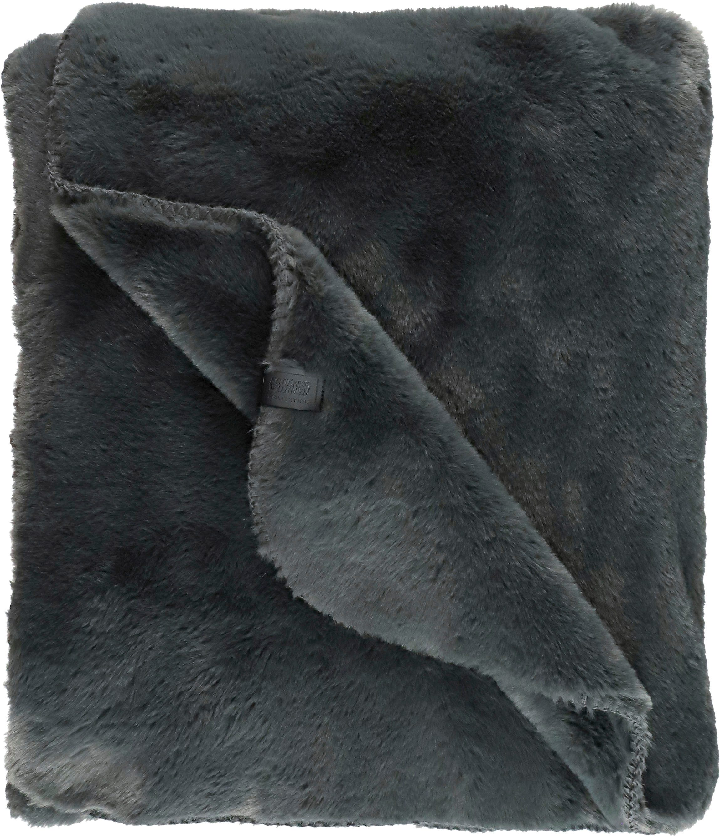 Wohndecke Chic, SCHÖNER WOHNEN-Kollektion, aus kuschligem Kunstfell günstig online kaufen