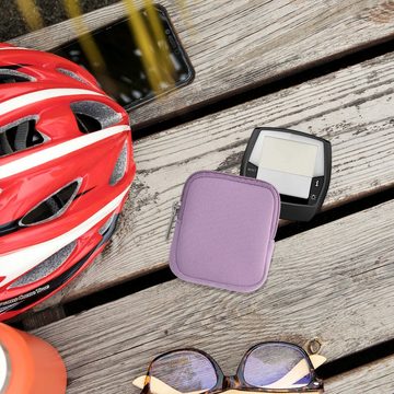 kwmobile Backcover Tasche für Bosch Intuvia, E-Bike Computer Neopren Hülle - Schutztasche Lavendel