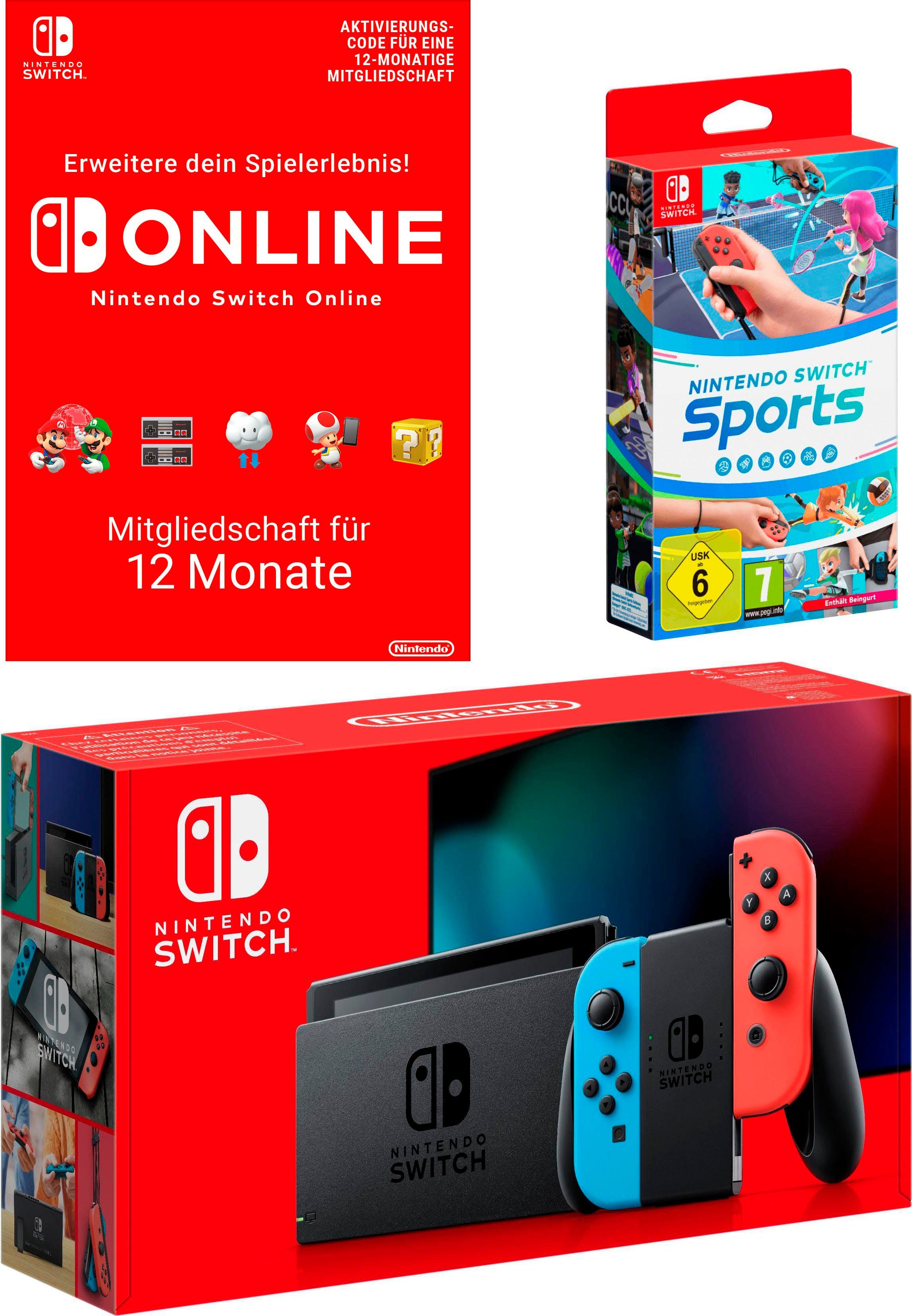 Nintendo inkl. Switch Nintendo Switch Monate Switch, Sports 12 + Online