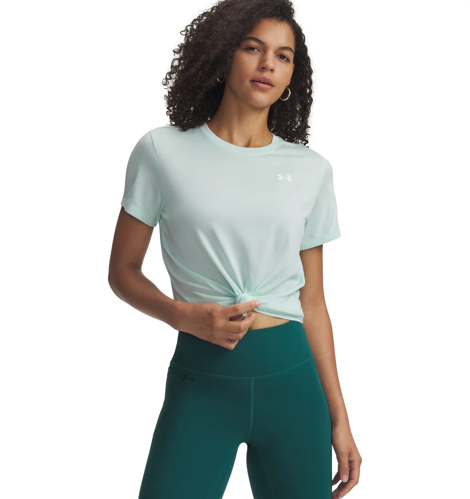 Under Armour® Trainingsshirt TECH SSC- TWIST (1-tlg) Kurzarm-Design, normale Schnittform, Rundhalsausschnitt