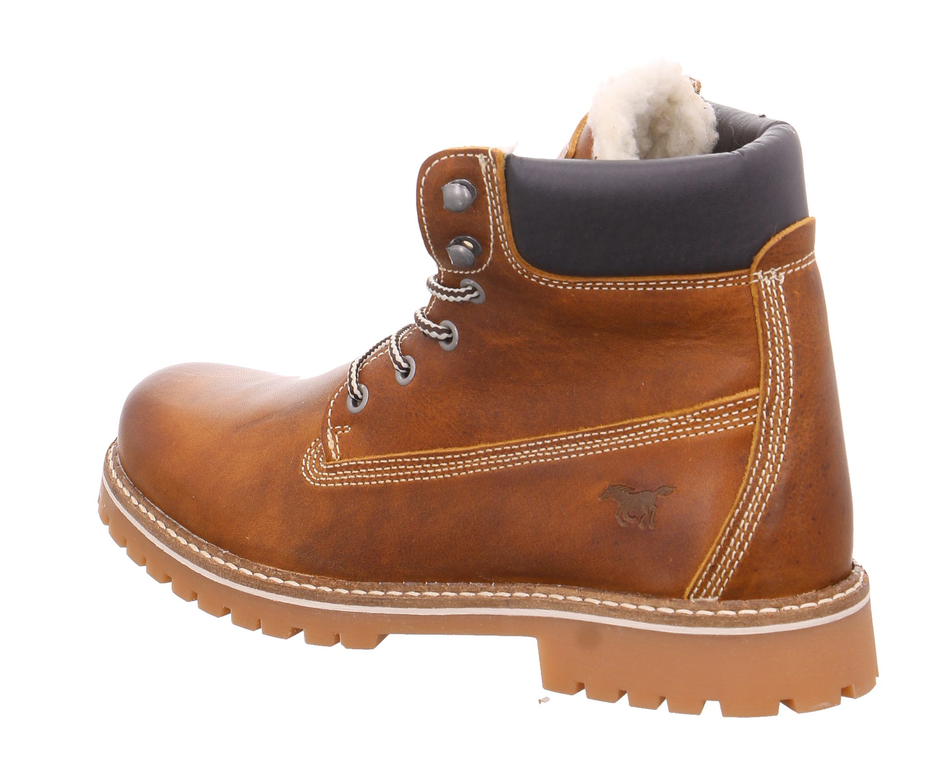 Mustang Shoes Mustang Boots & Stiefel cognac Stiefelette