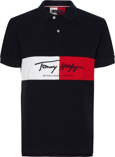  Tommy  Hilfiger  Poloshirt AUTOGRAPH FLAG SLIM POLO   online 