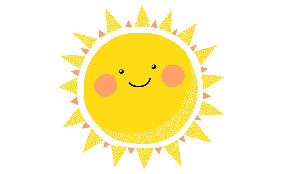Braun+Company Atelier Papierserviette Braun & Company Servietten Happy Sun 33 x 33 cm -