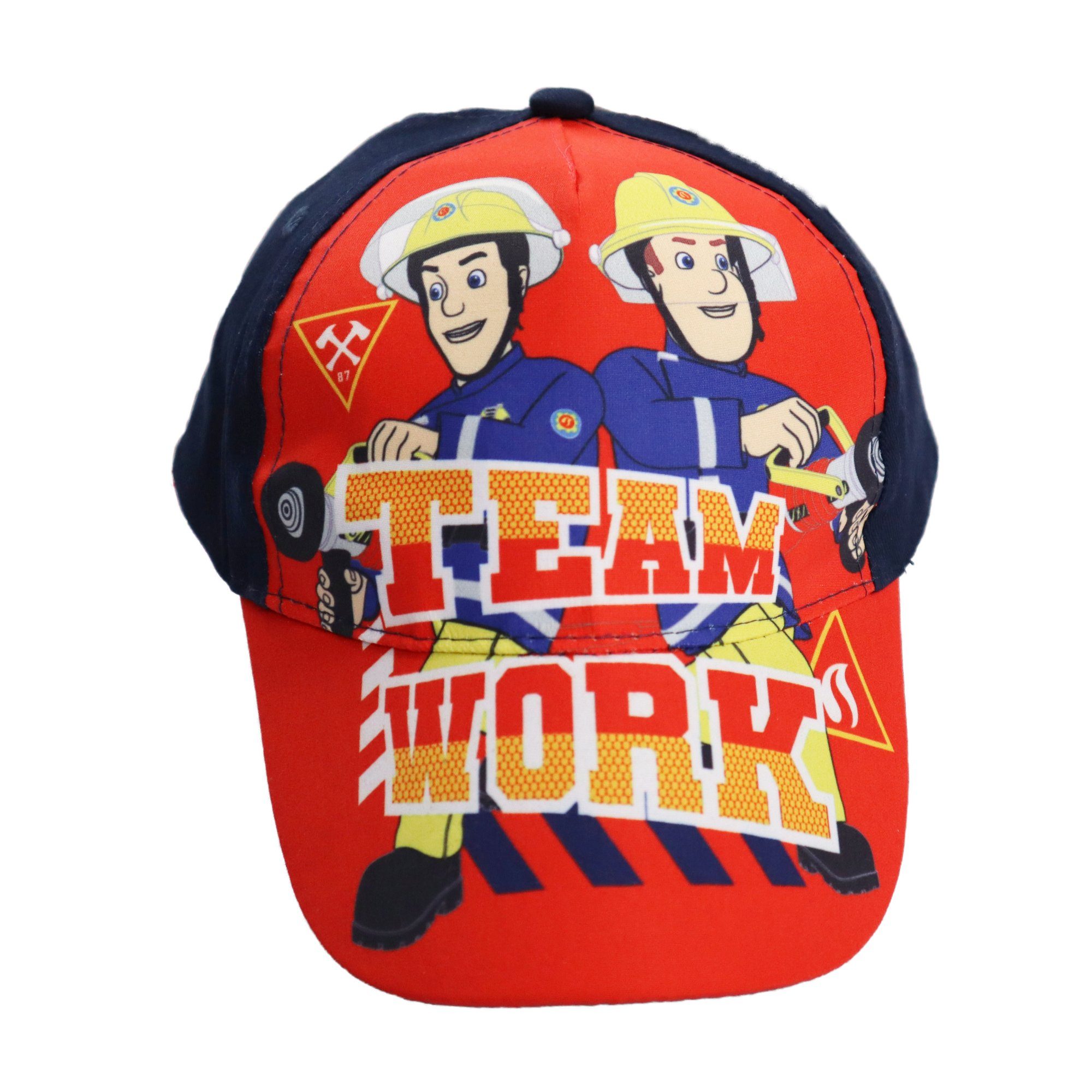 Baseball Blau Sam Kappe Elvis 54 Cap Feuerwehrmann und bis Baseball Kinder 52 Sam Gr. Fireman