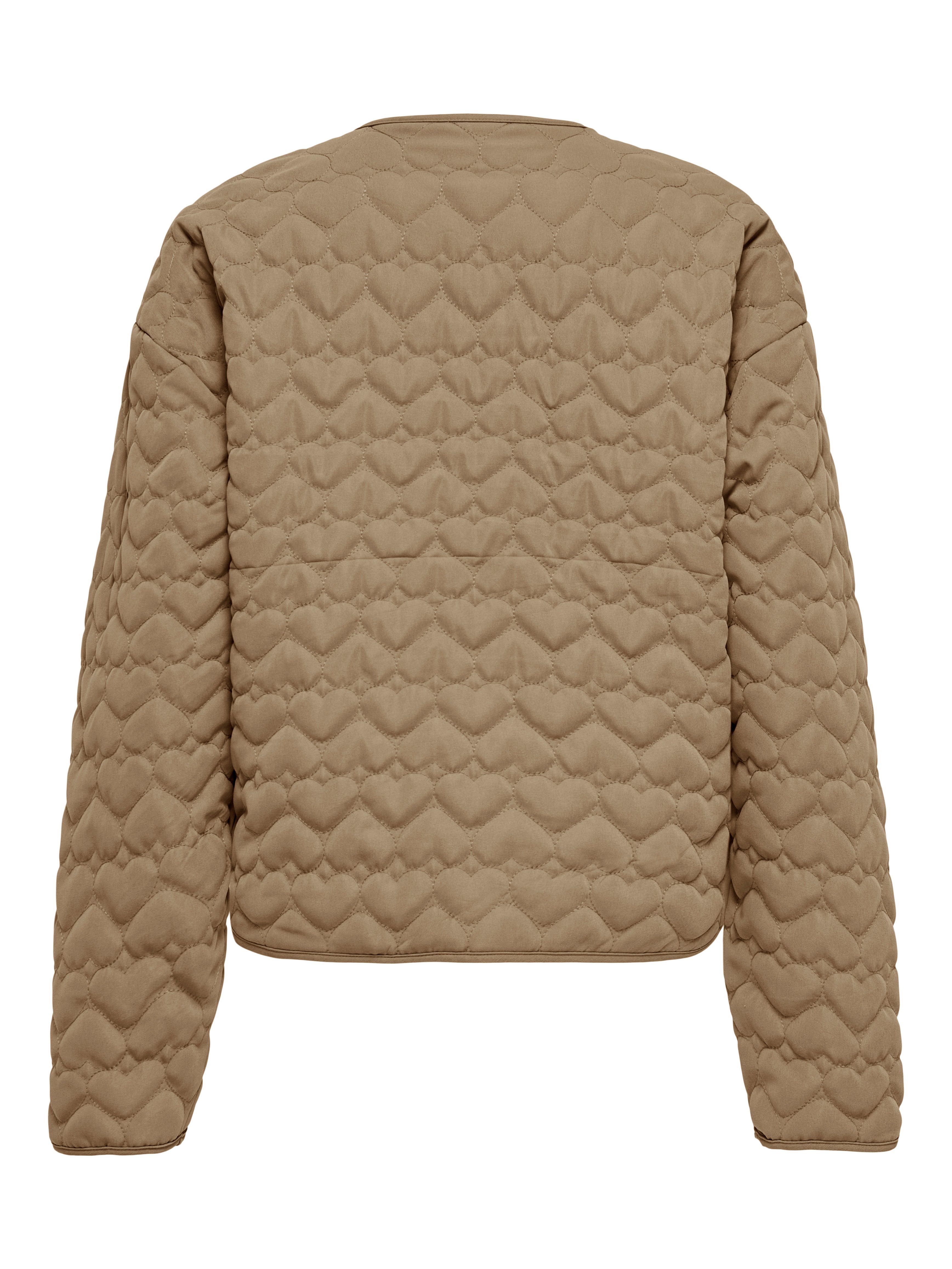 ONLY Steppjacke ONLHEART LIFE QUILTED JACKET NOOS OTW mit Steppmuster in Herzchenform