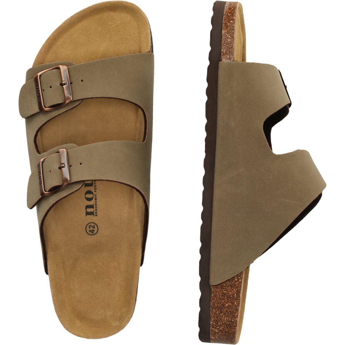 nou Shawnee V2 Cork hellbraun Herren Sandale – Bild 3 von 5