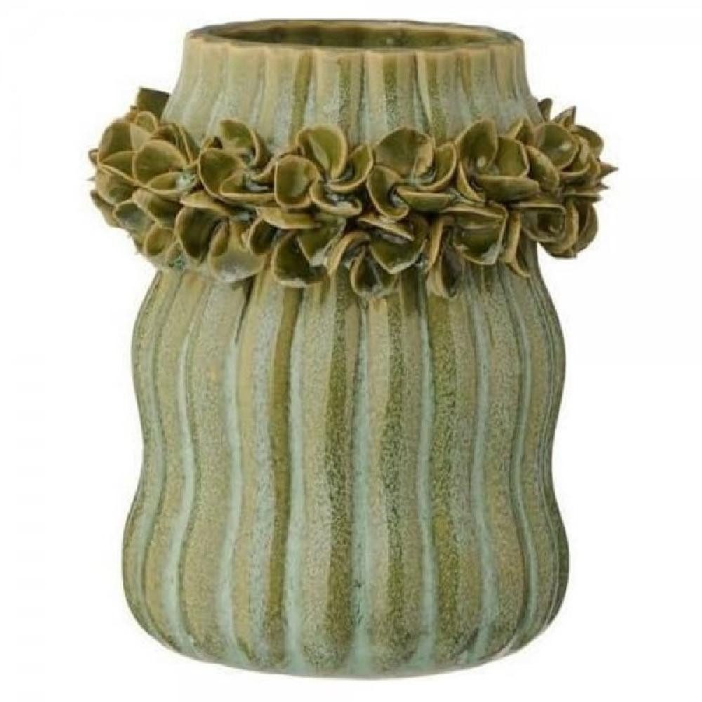 Ib Laursen Dekovase Ib Laursen Vase Hortensia Glasiert Grün (15,5cm)