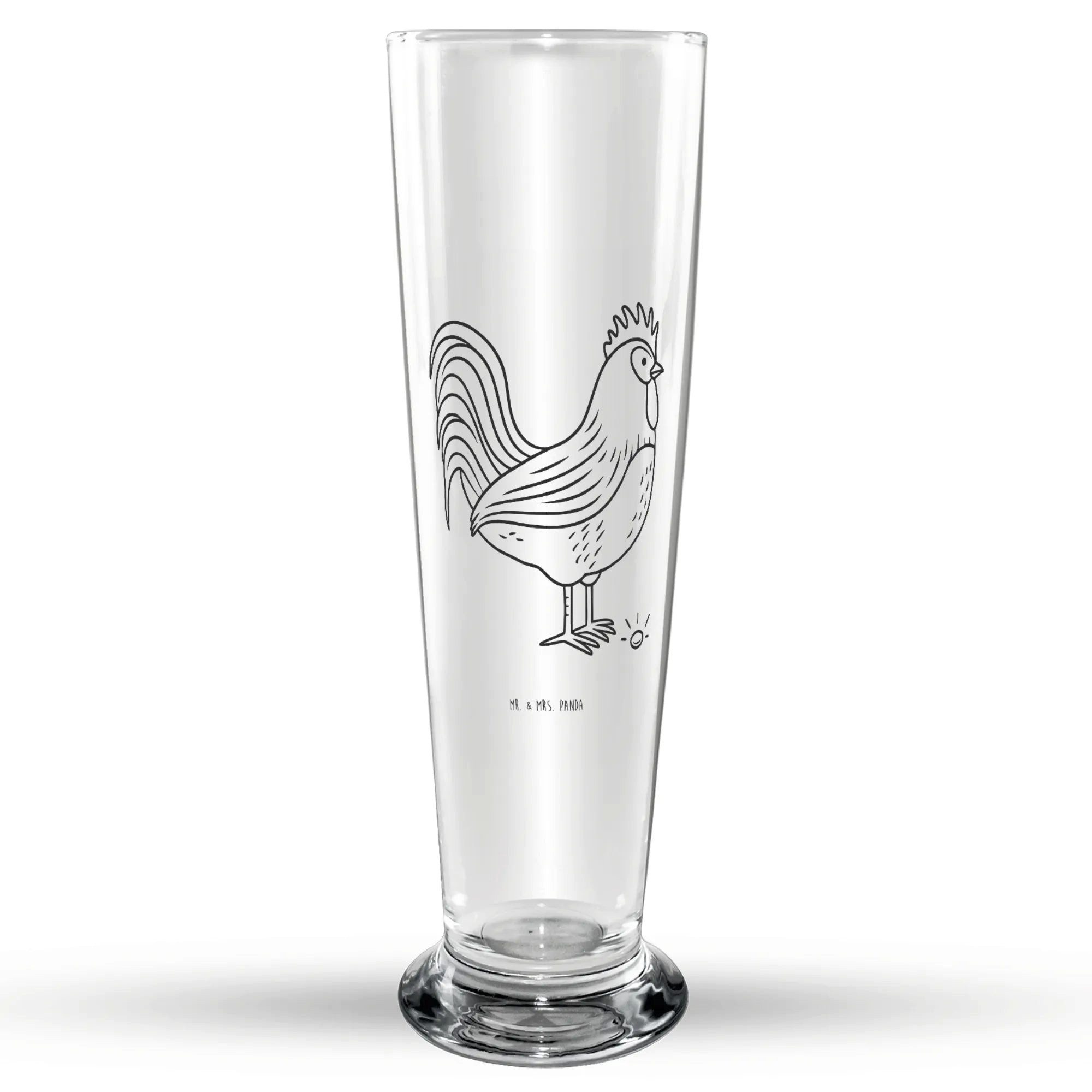 Mr. & Mrs. Panda Bierglas Hahn Korn, Bierglas, Transparent, IPA Glas, Landwirtin, Eier, Glasbie, Premium Glas, IPA Glas Glasbierglas Bierbecher