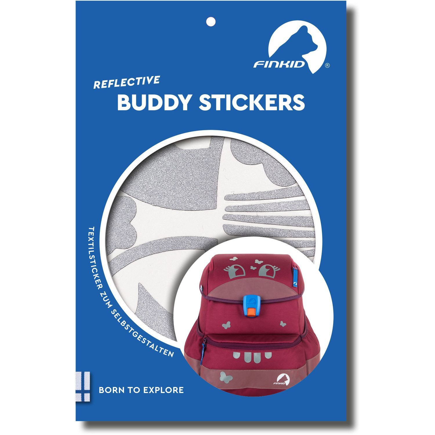 Finkid Sticker REFLECTIVE BUDDY STICKERS sunni