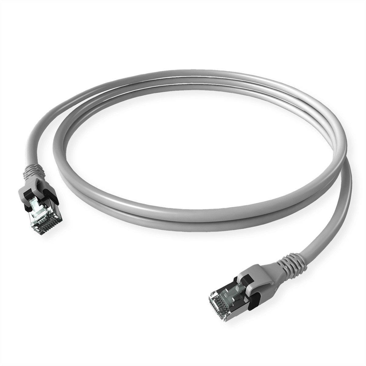 Easylan DualBoot PushPull IP20 Patchkabel, Cat.6 (Class E) LAN-Kabel, RJ-45 Männlich (Stecker), RJ-45 Männlich (Stecker) (100.0 cm)