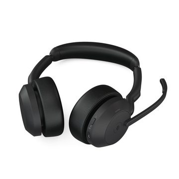 Jabra Evolve2 55 MS Kopfhörer (Active Noise Cancelling (ANC), Bluetooth, Stereo USB-A)